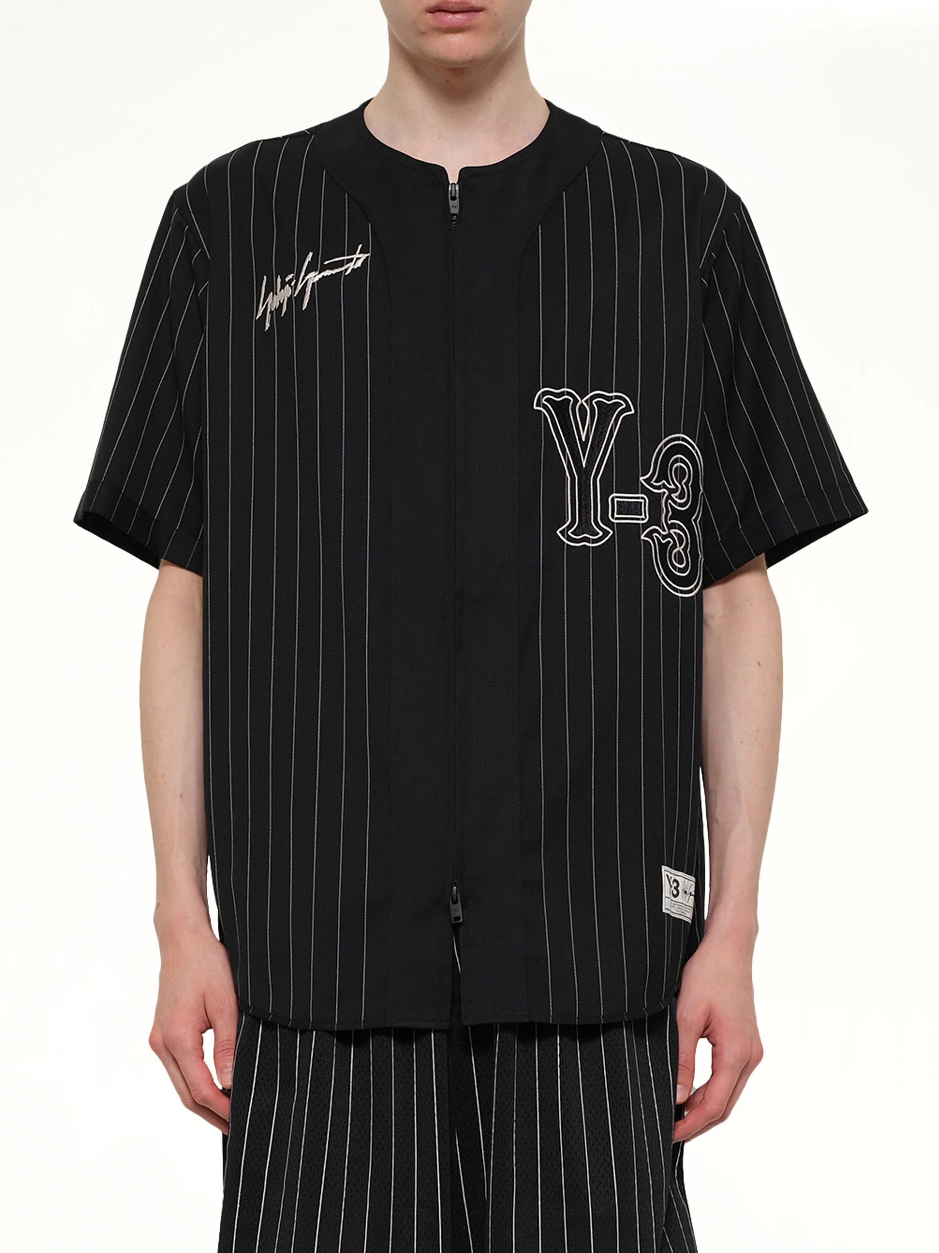 Elite 5 Baseball Top in Black