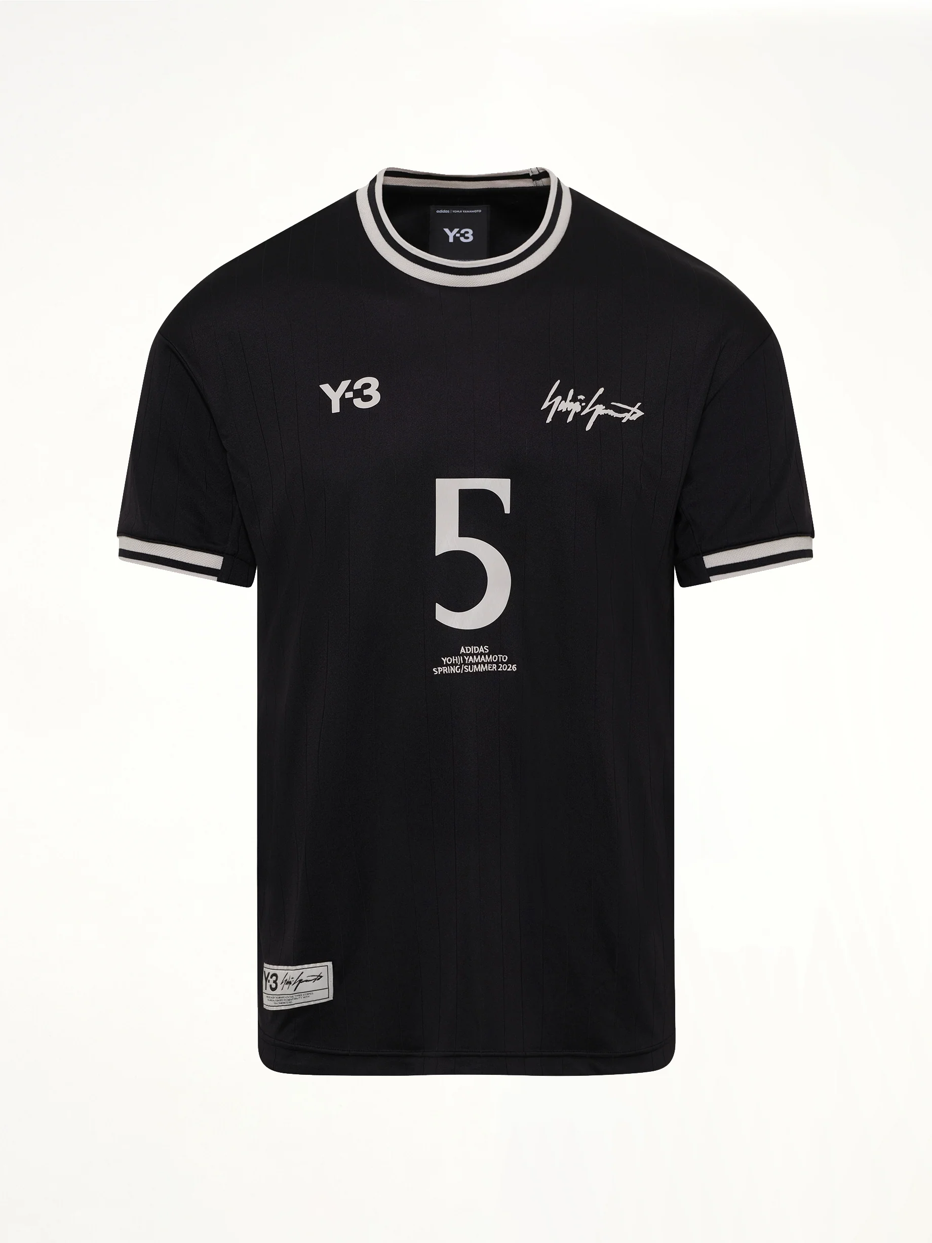 Elite 5 Football Jersey in Black - Image 2