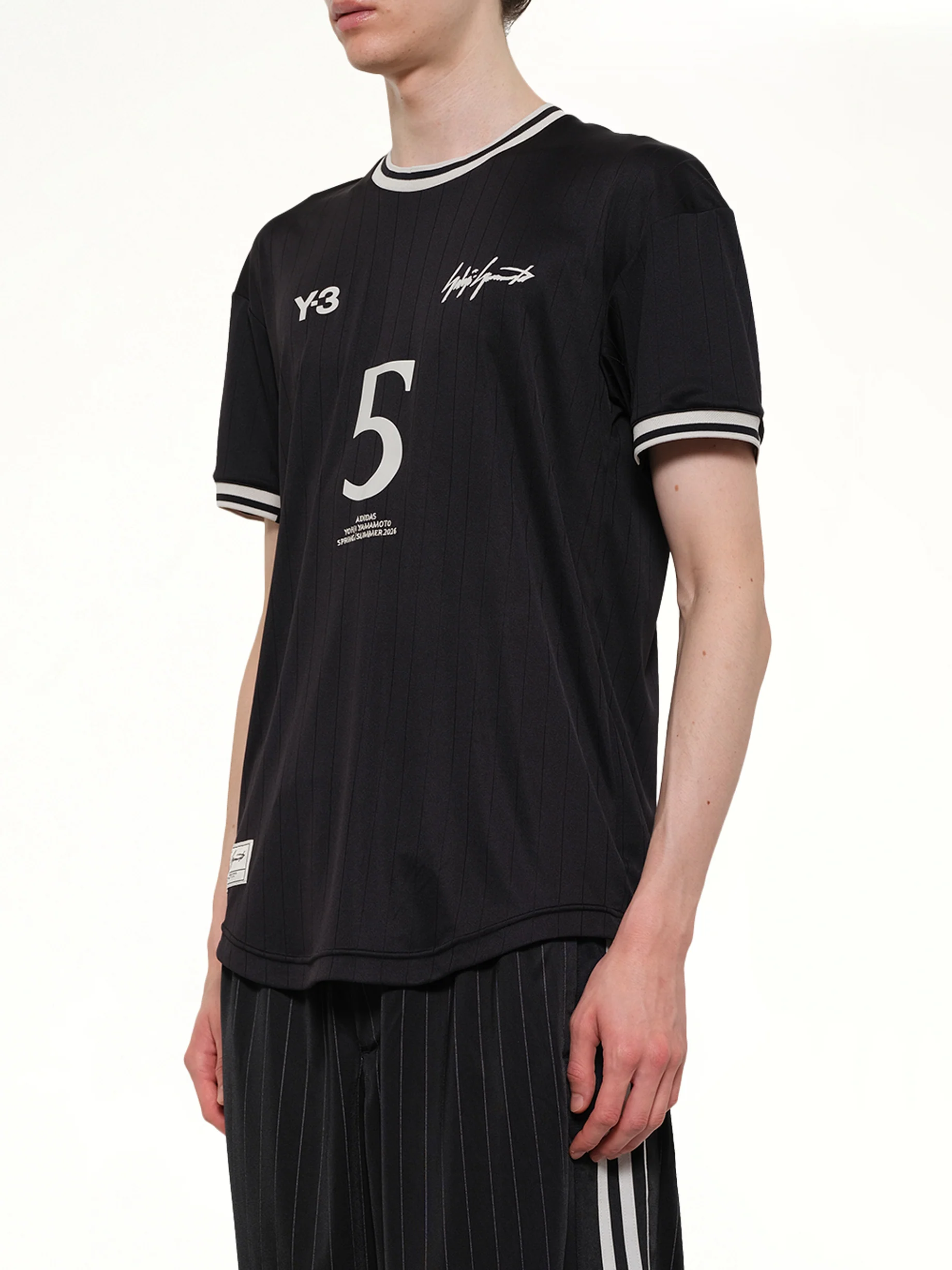 Elite 5 Football Jersey in Black - Image 3