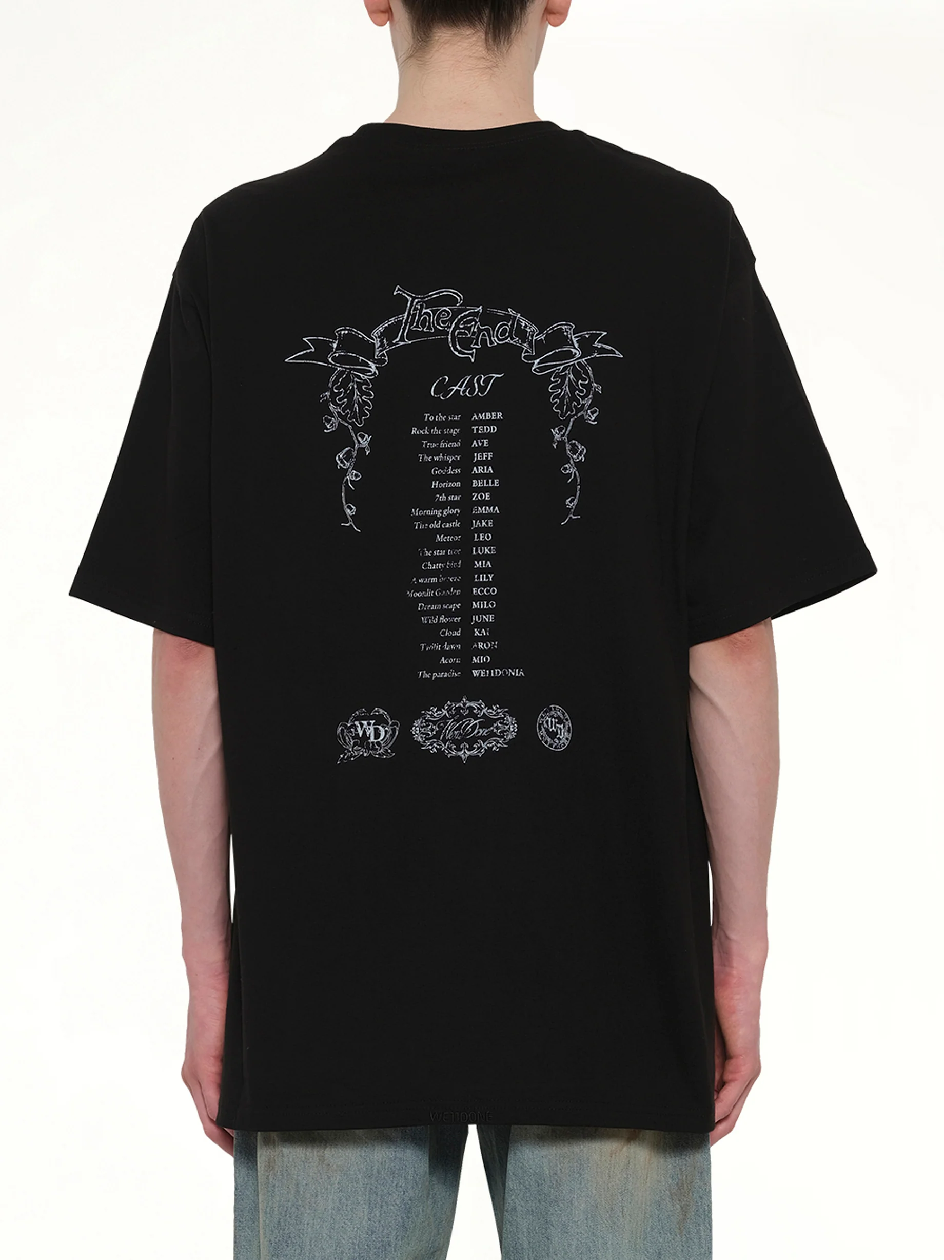 Ending Credit T-Shirt in Black - Image 5