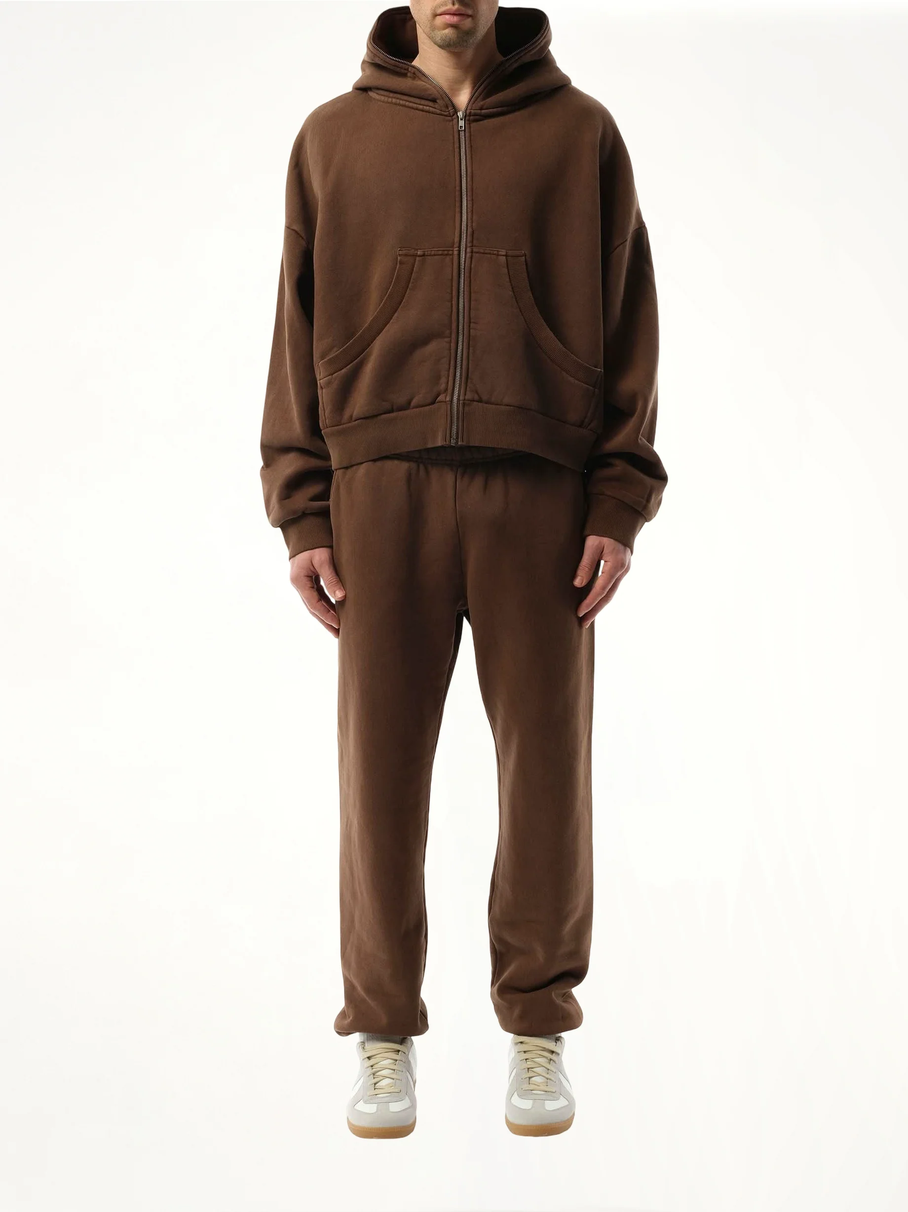 Eternal Zip Hoodie in Brunette - Image 4