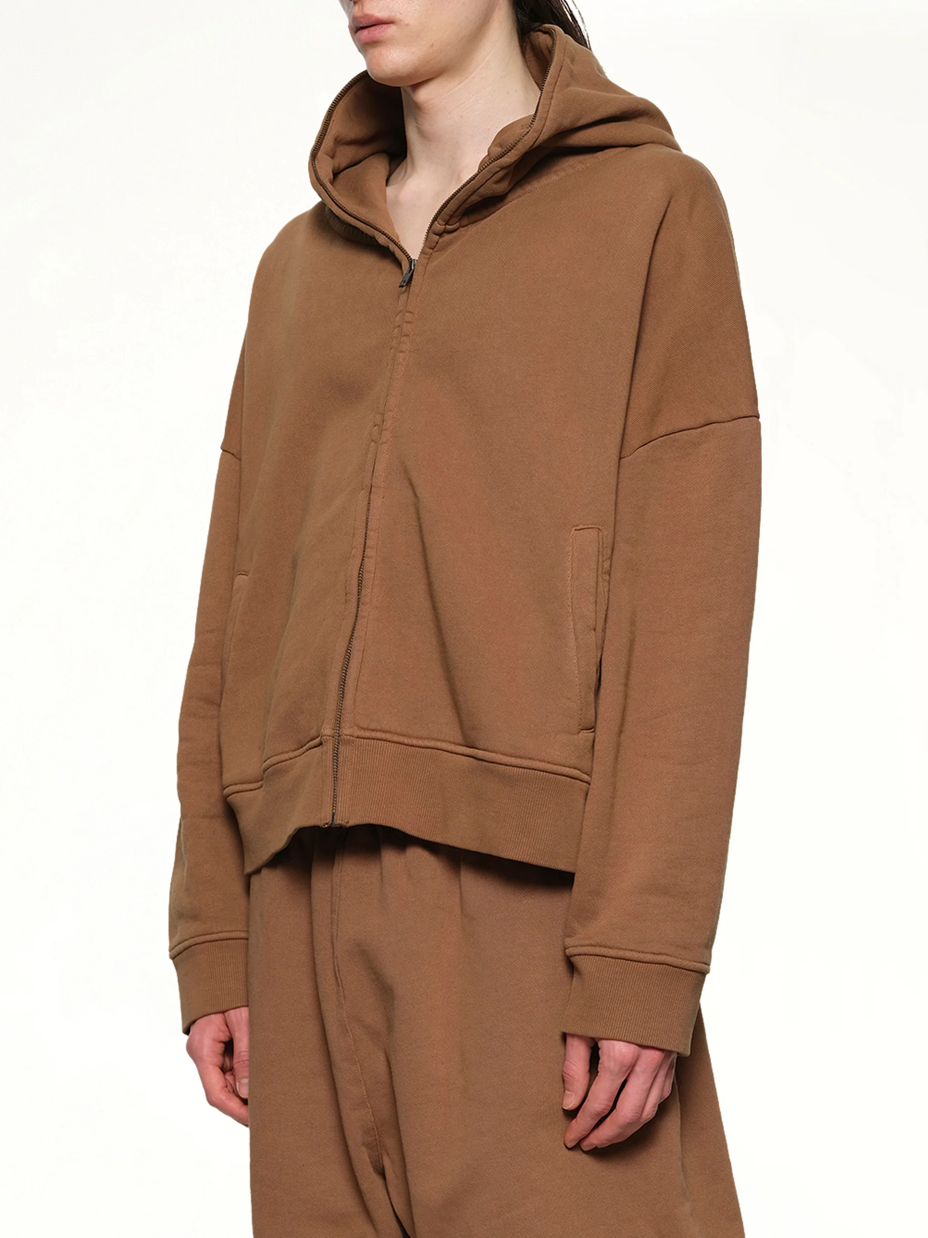 Eternal Zip Hoodie in Dune - Image 3