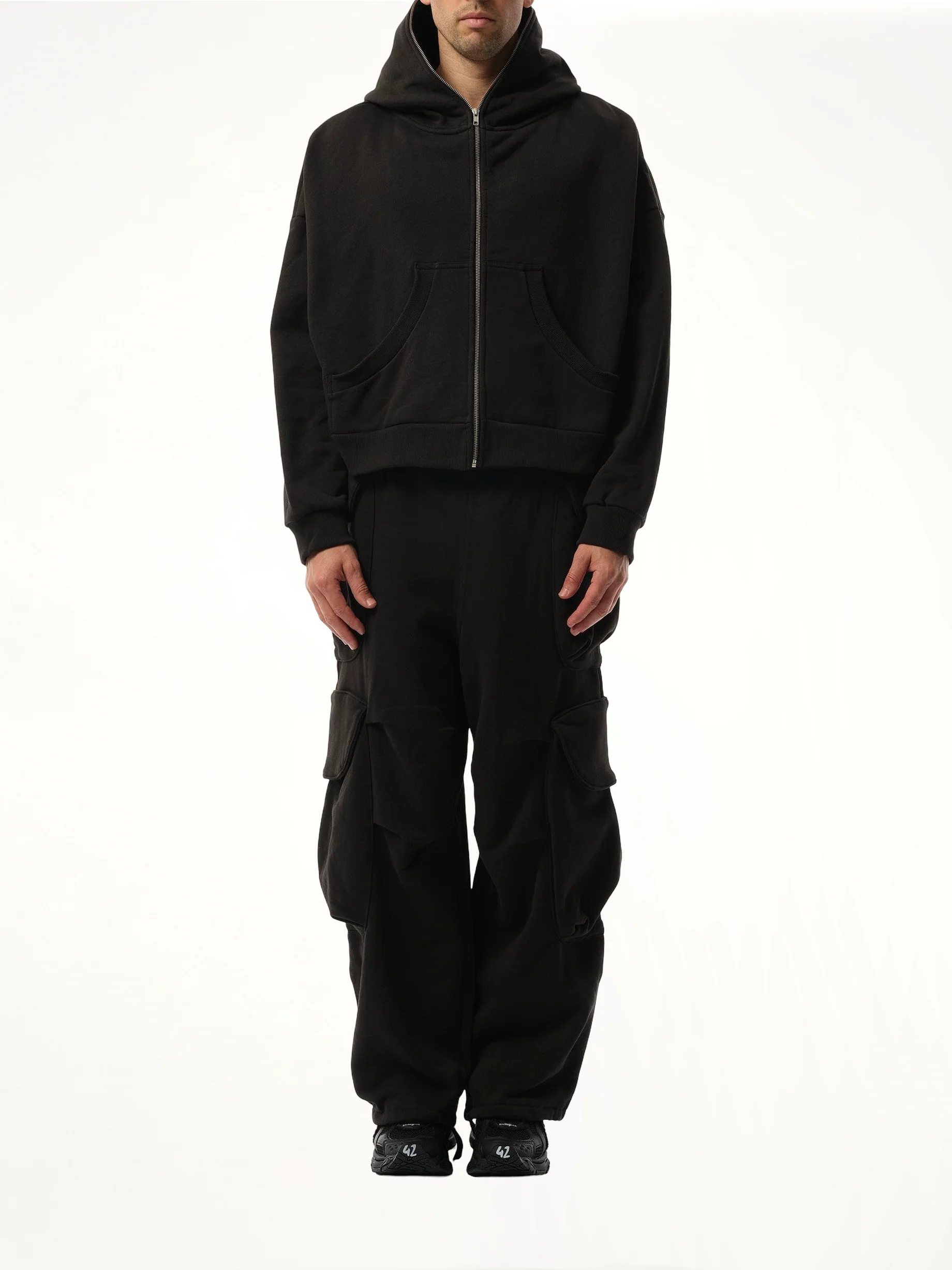 Eternal Zip Hoodie in Soot - Image 4