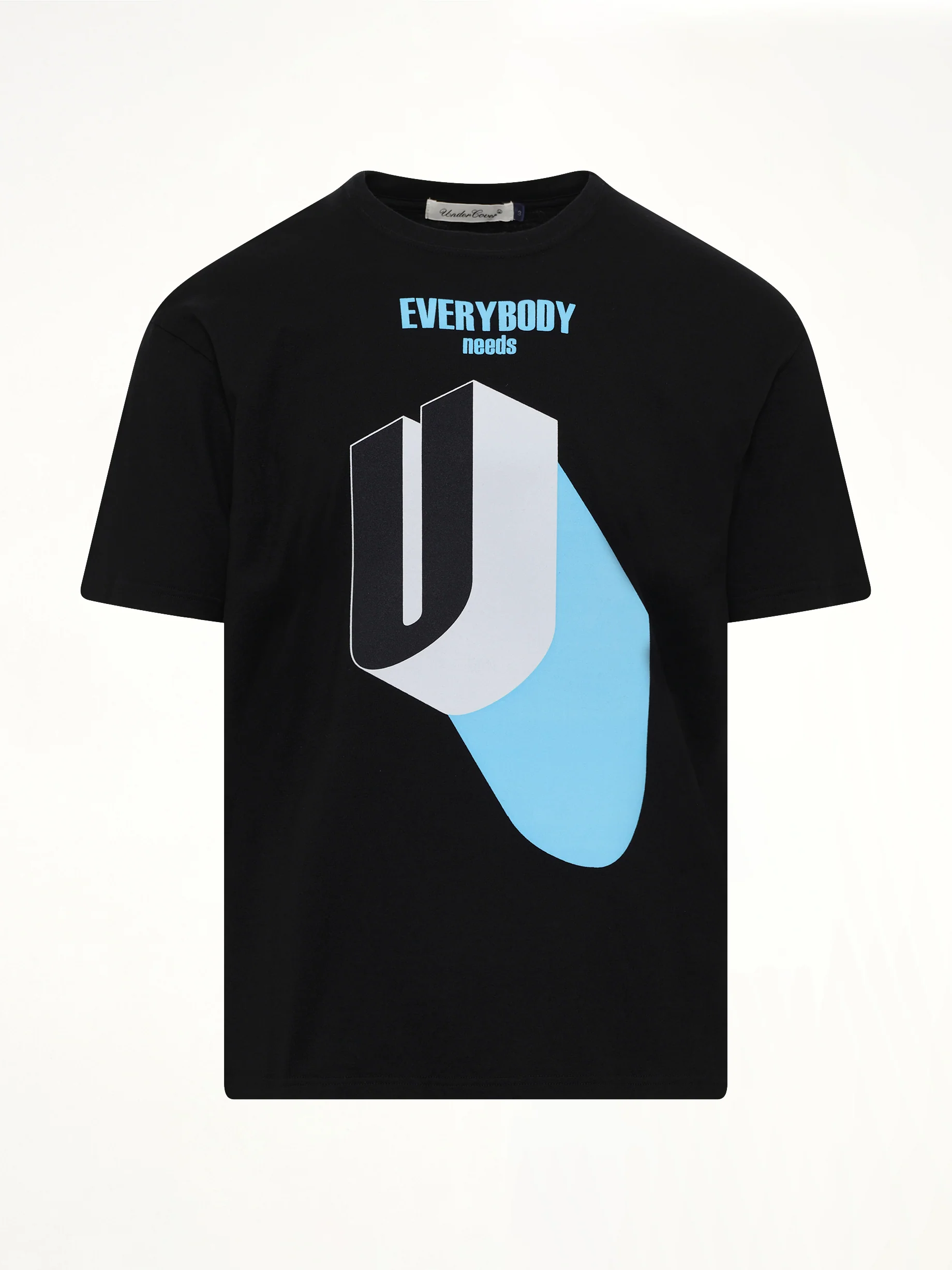 Everybody Needs U T-Shirt in Black - Image 2