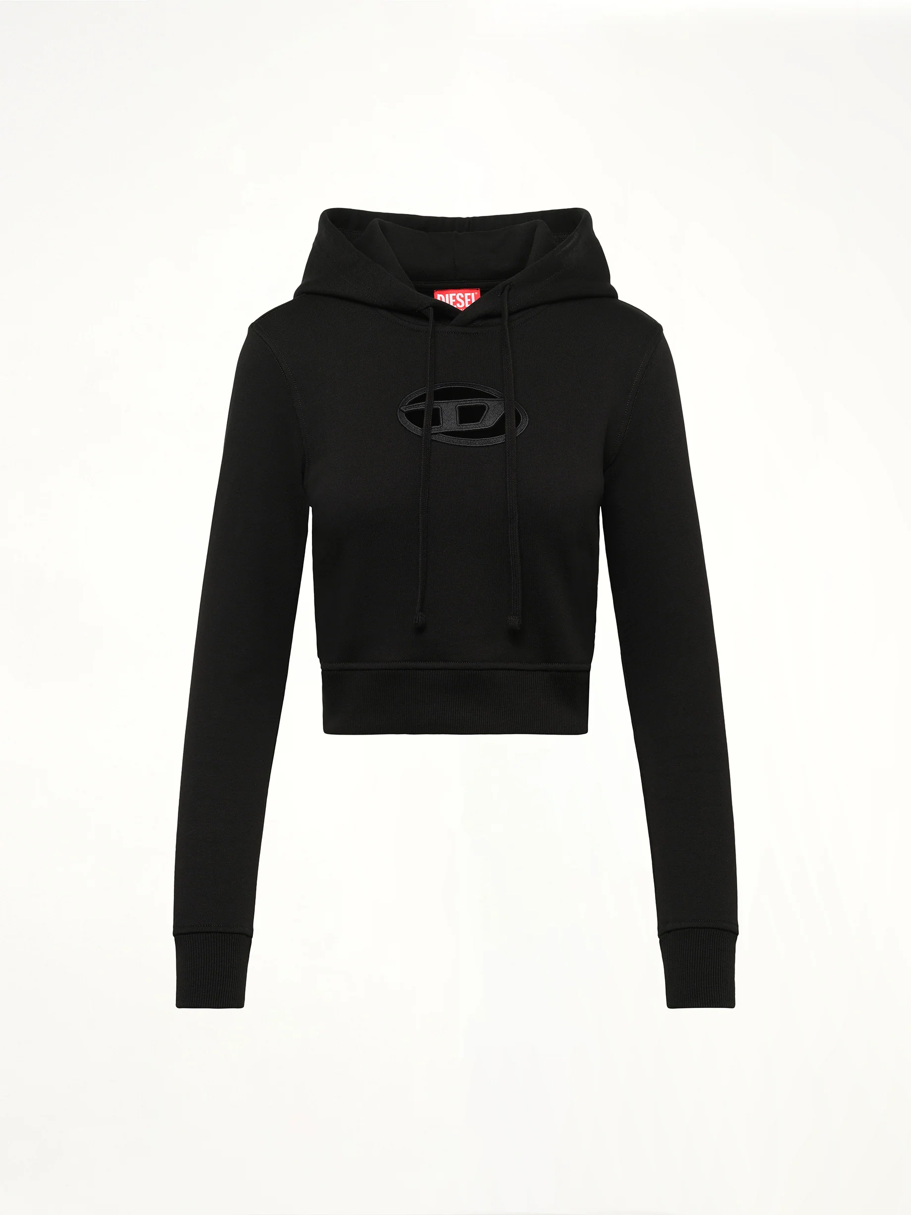 F-SLIMMY-HOOD-OD Hoodie in Black - Image 2