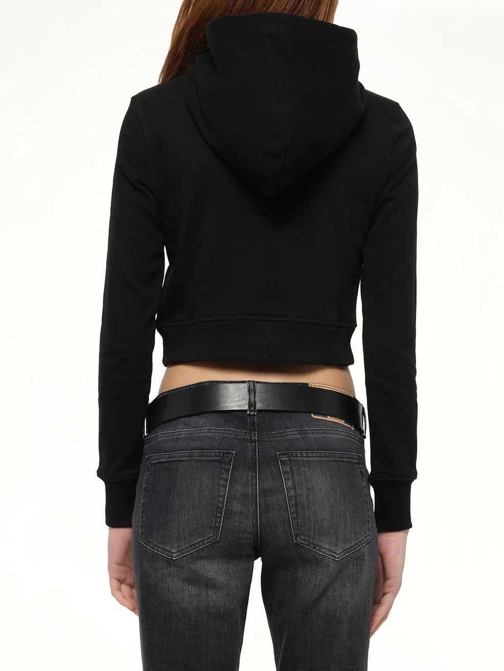 F-SLIMMY-HOOD-OD Hoodie in Black - Image 5