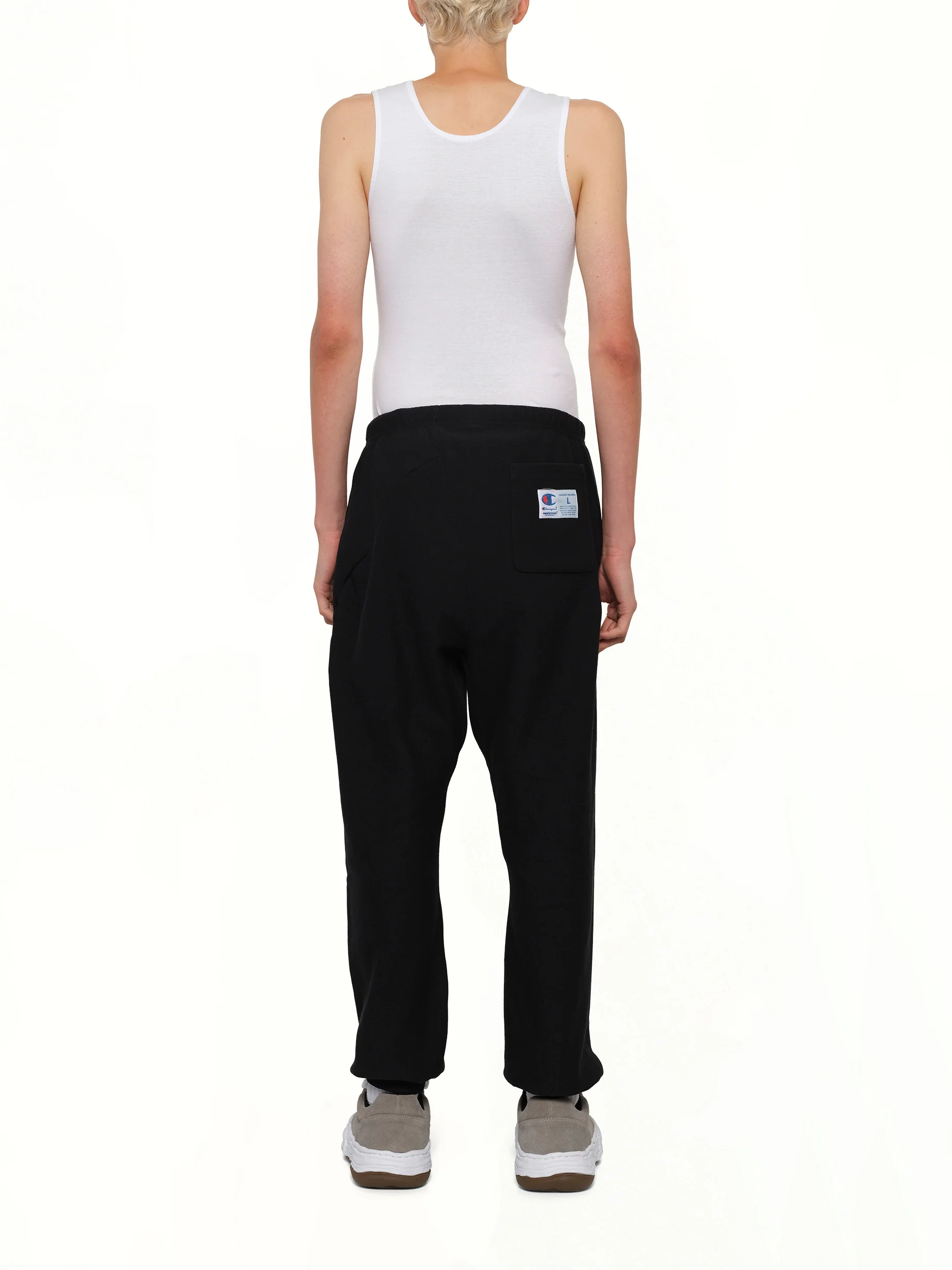 Undercover X Champion Sweatpants in Black - Image 7