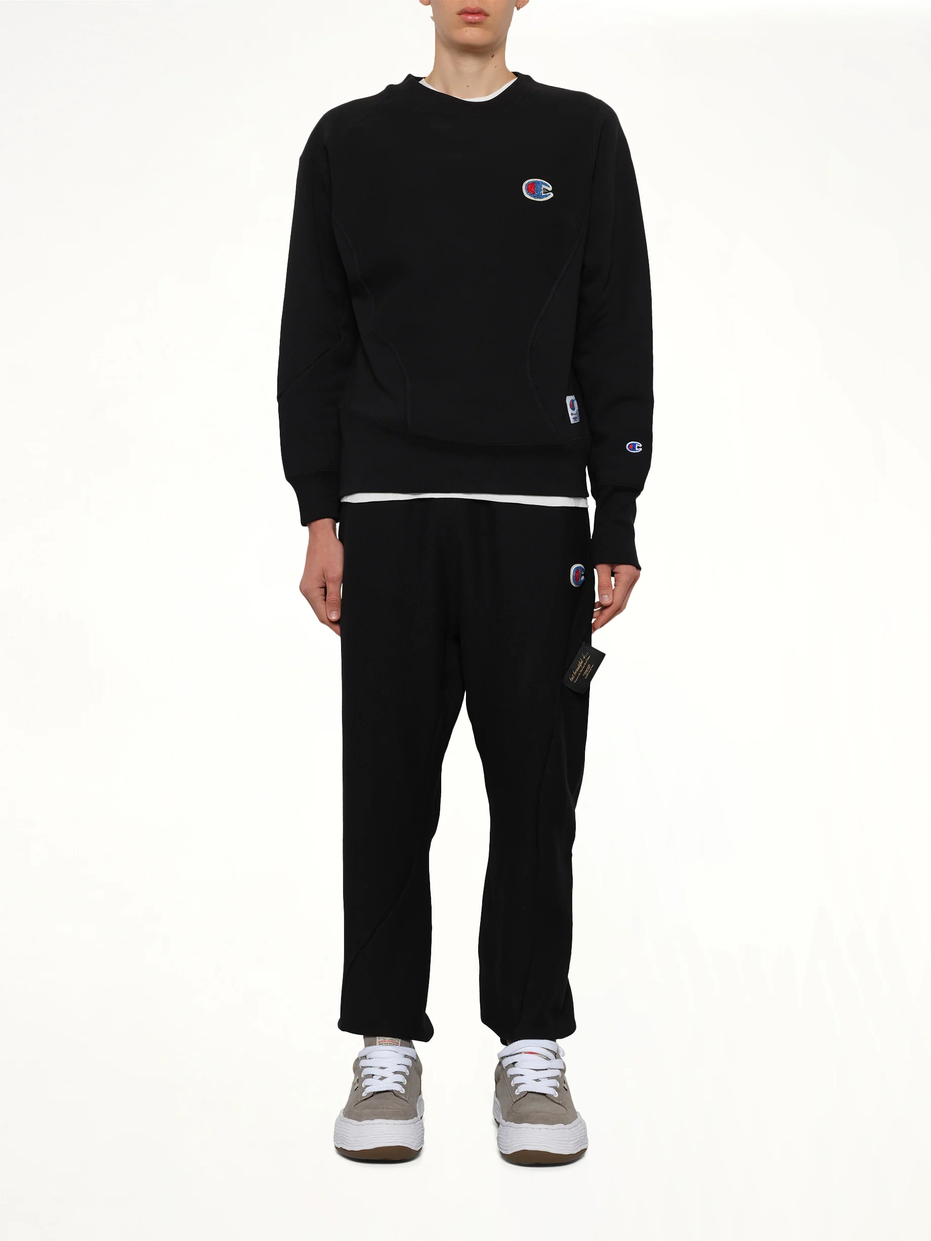 Undercover X Champion Sweatshirt in Black - Image 7