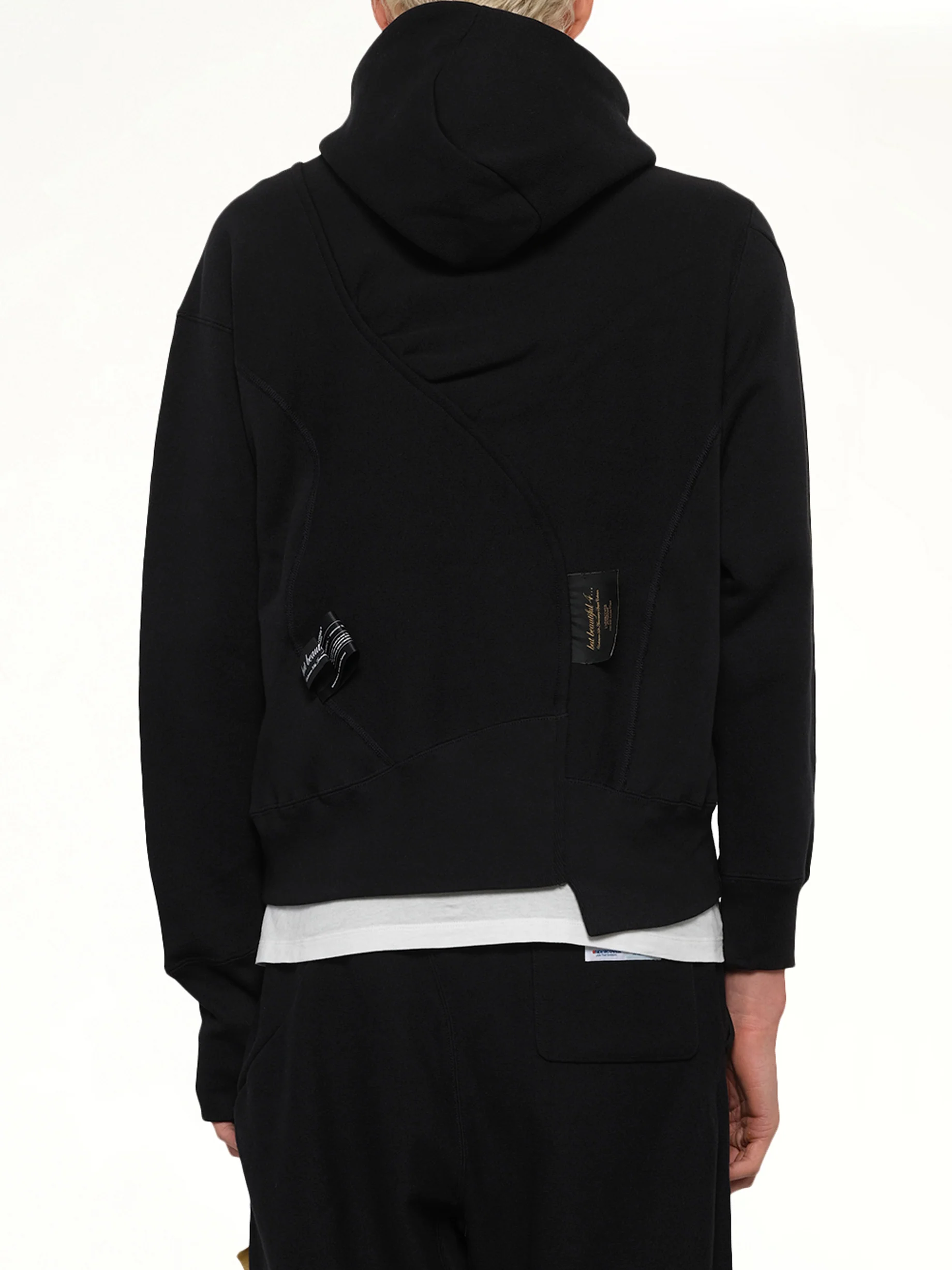 Undercover X Champion Zip Hoodie in Black - Image 5