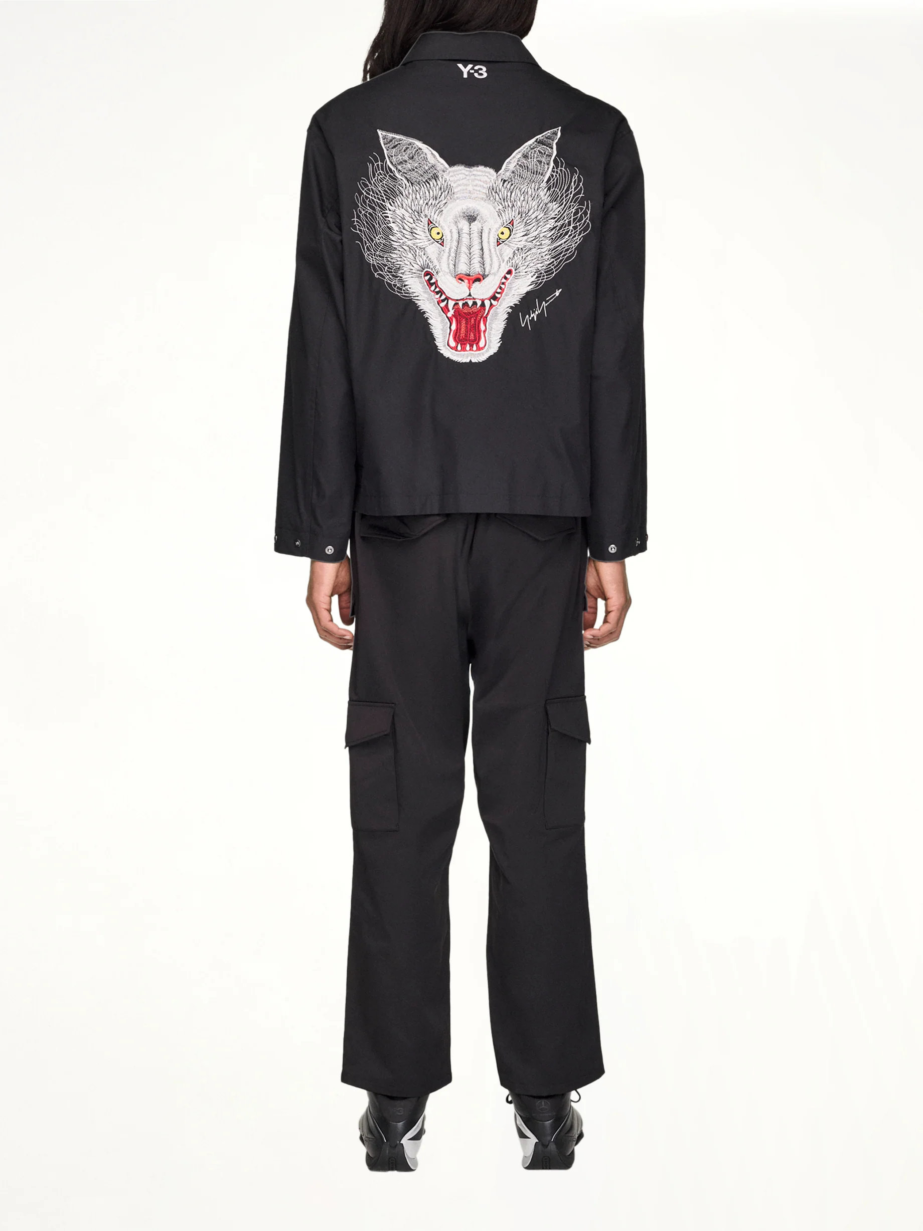 F1 Cargo Pants in Black - Image 5