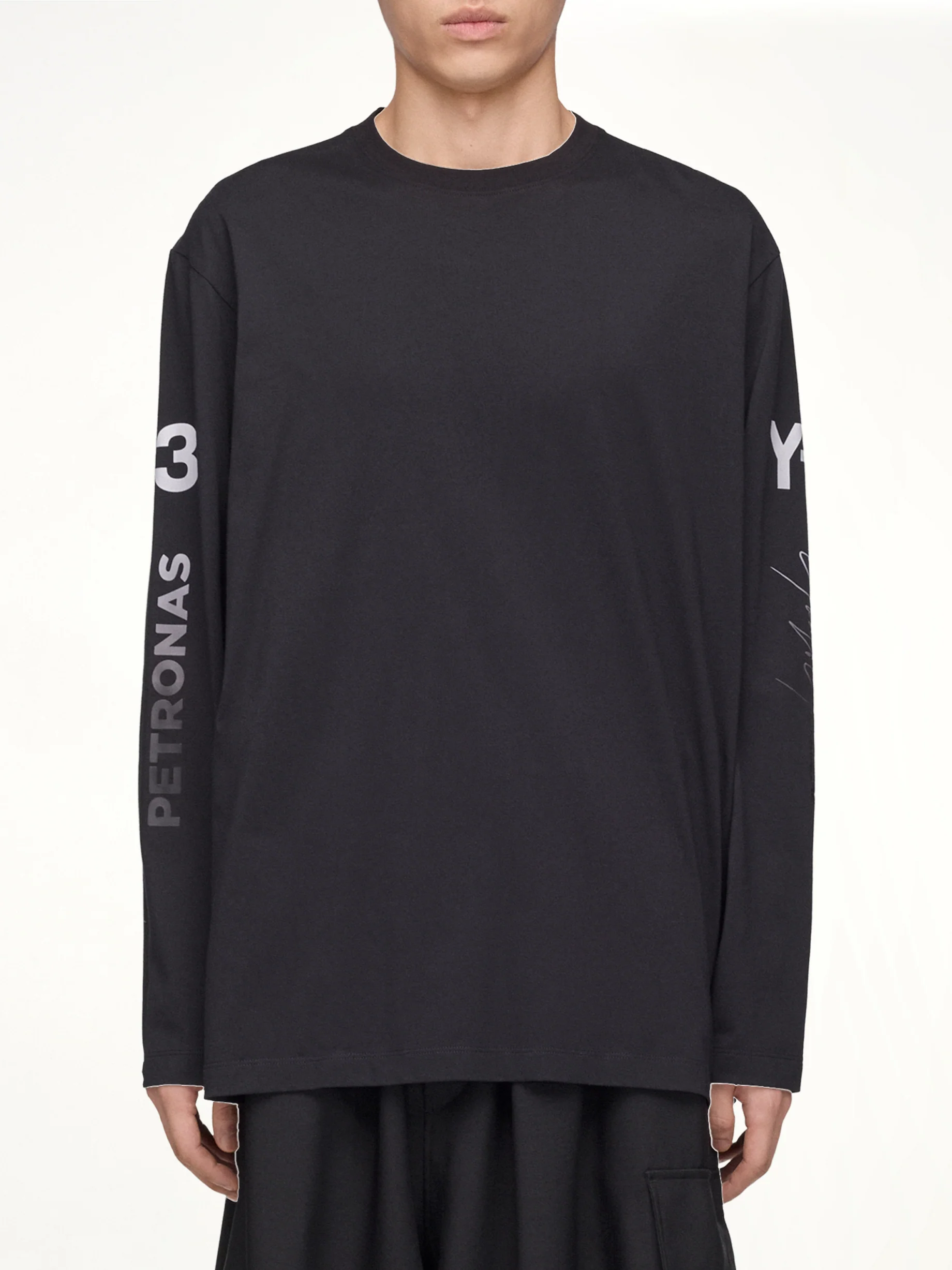 F1 Chaos LS T-Shirt in Black