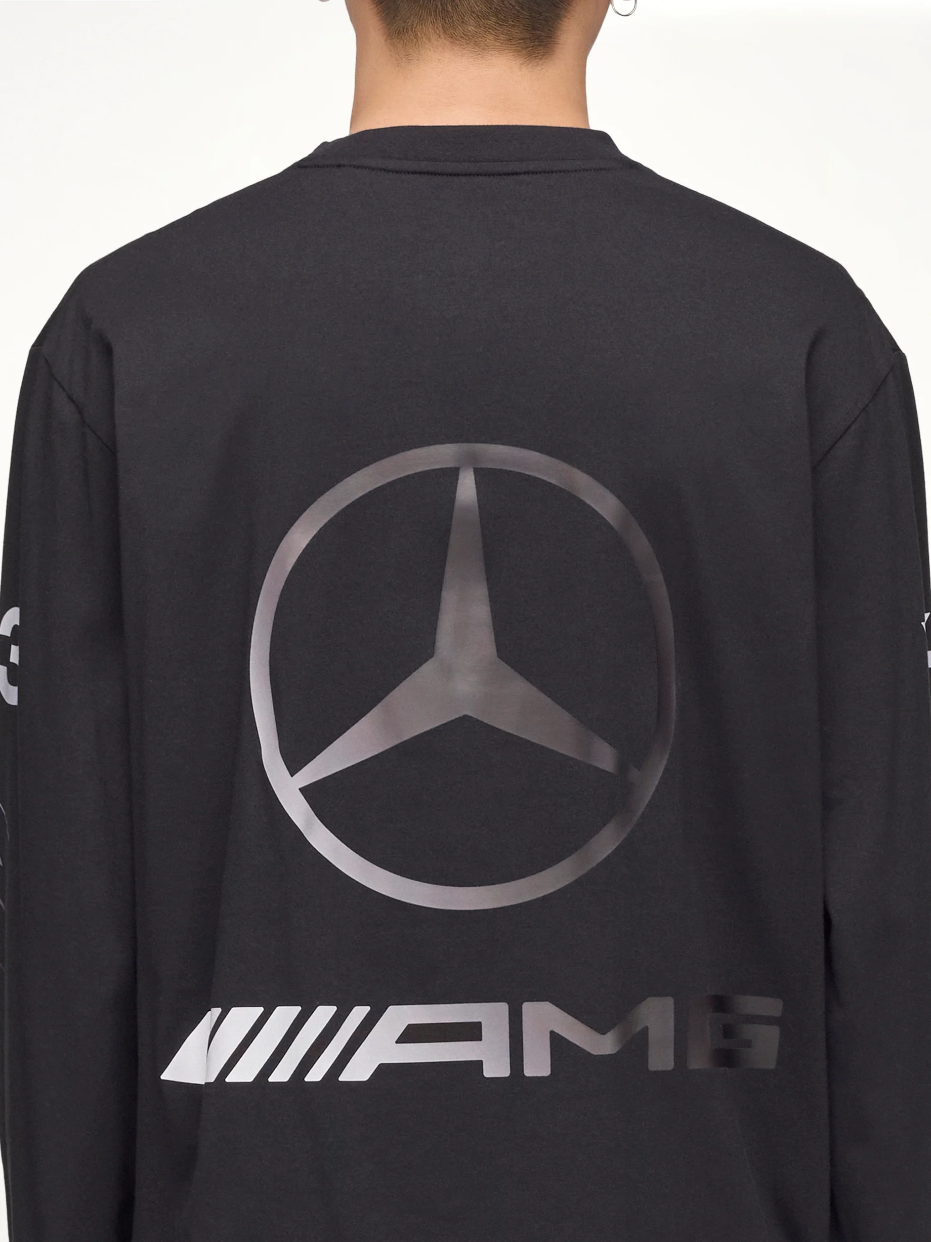 F1 Chaos LS T-Shirt in Black - Image 5