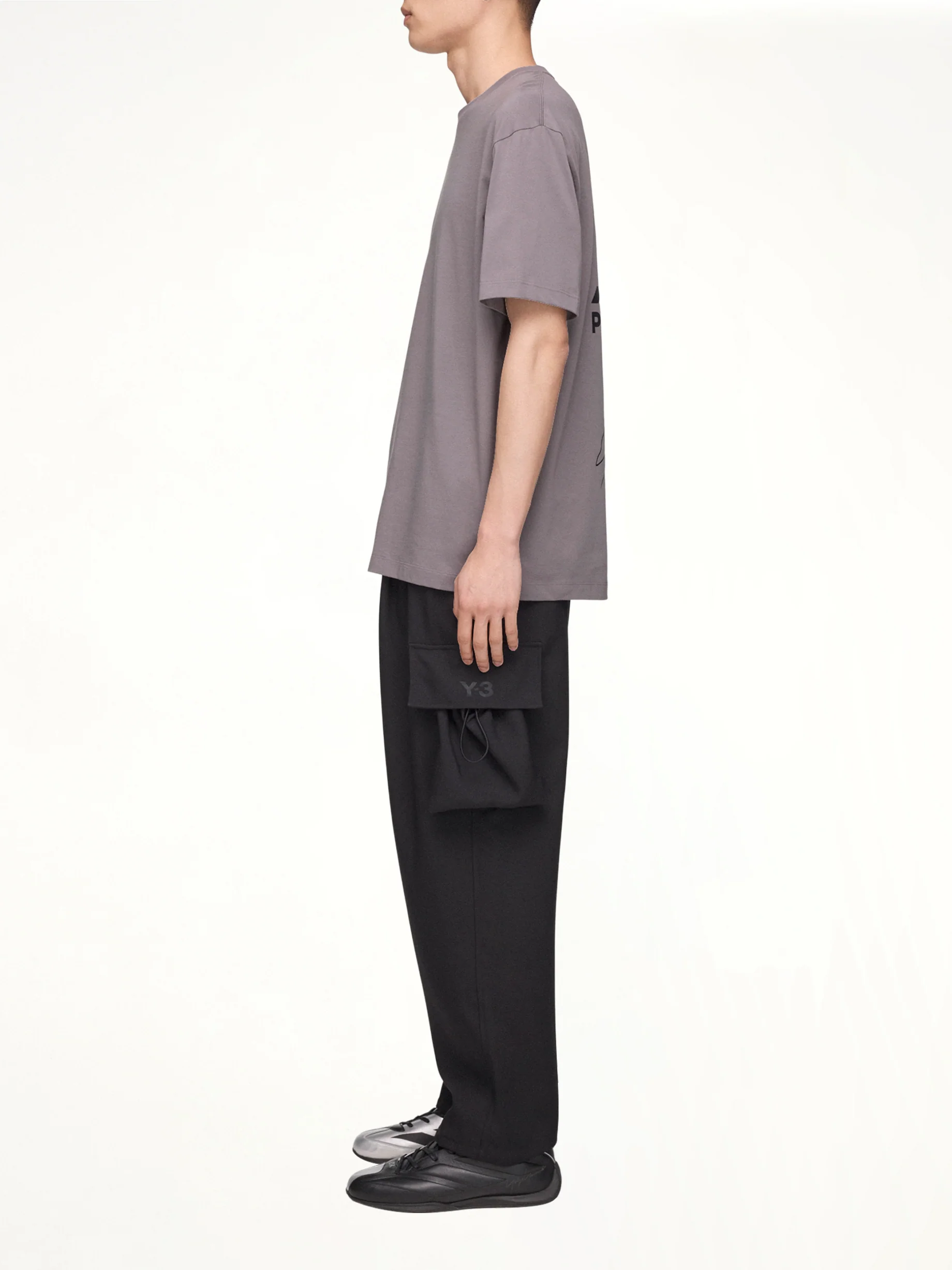 F1 Logo SS T-Shirt in Granit - Image 3