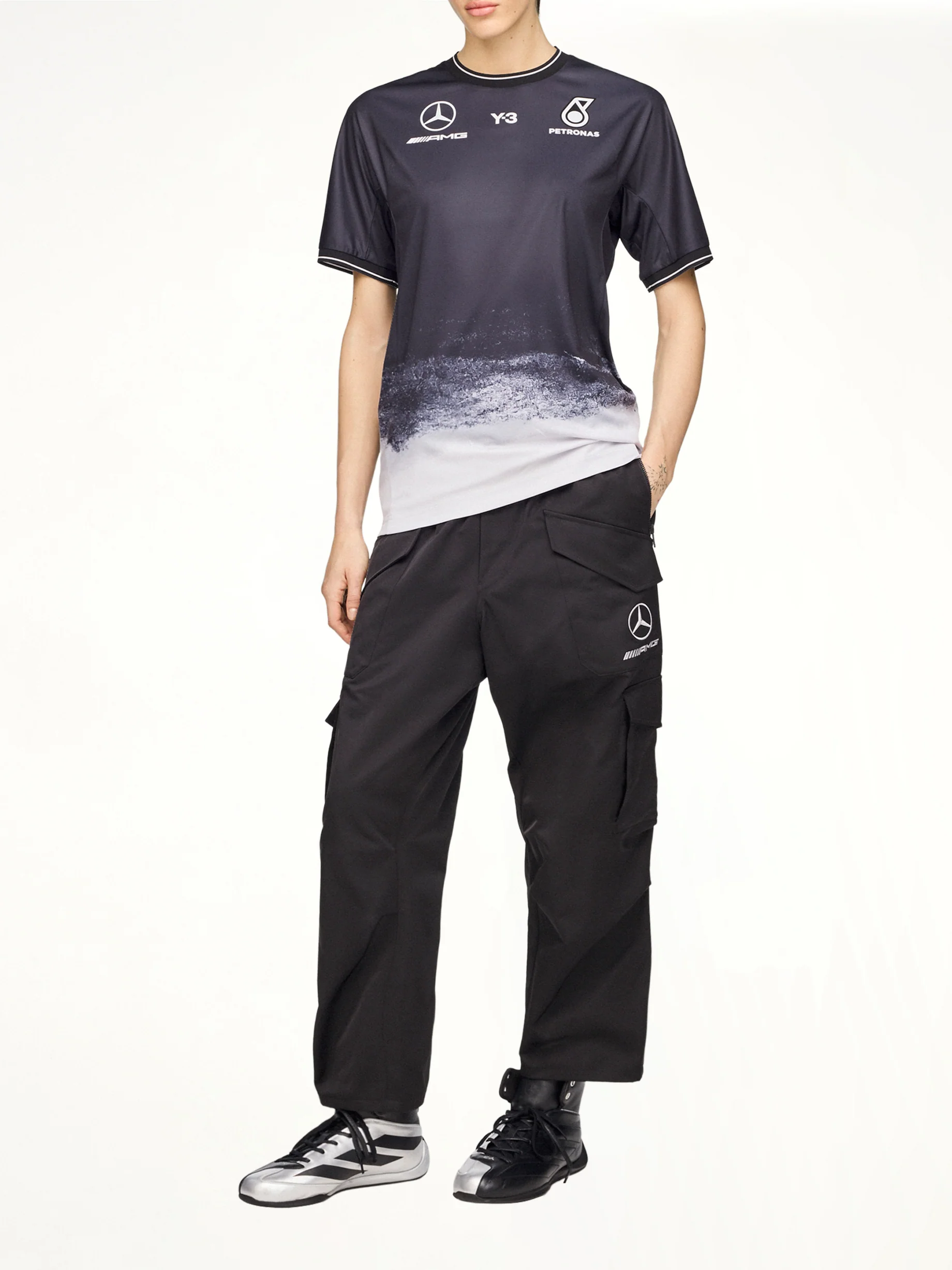 F1 Mech SS Jersey in Black - Image 4