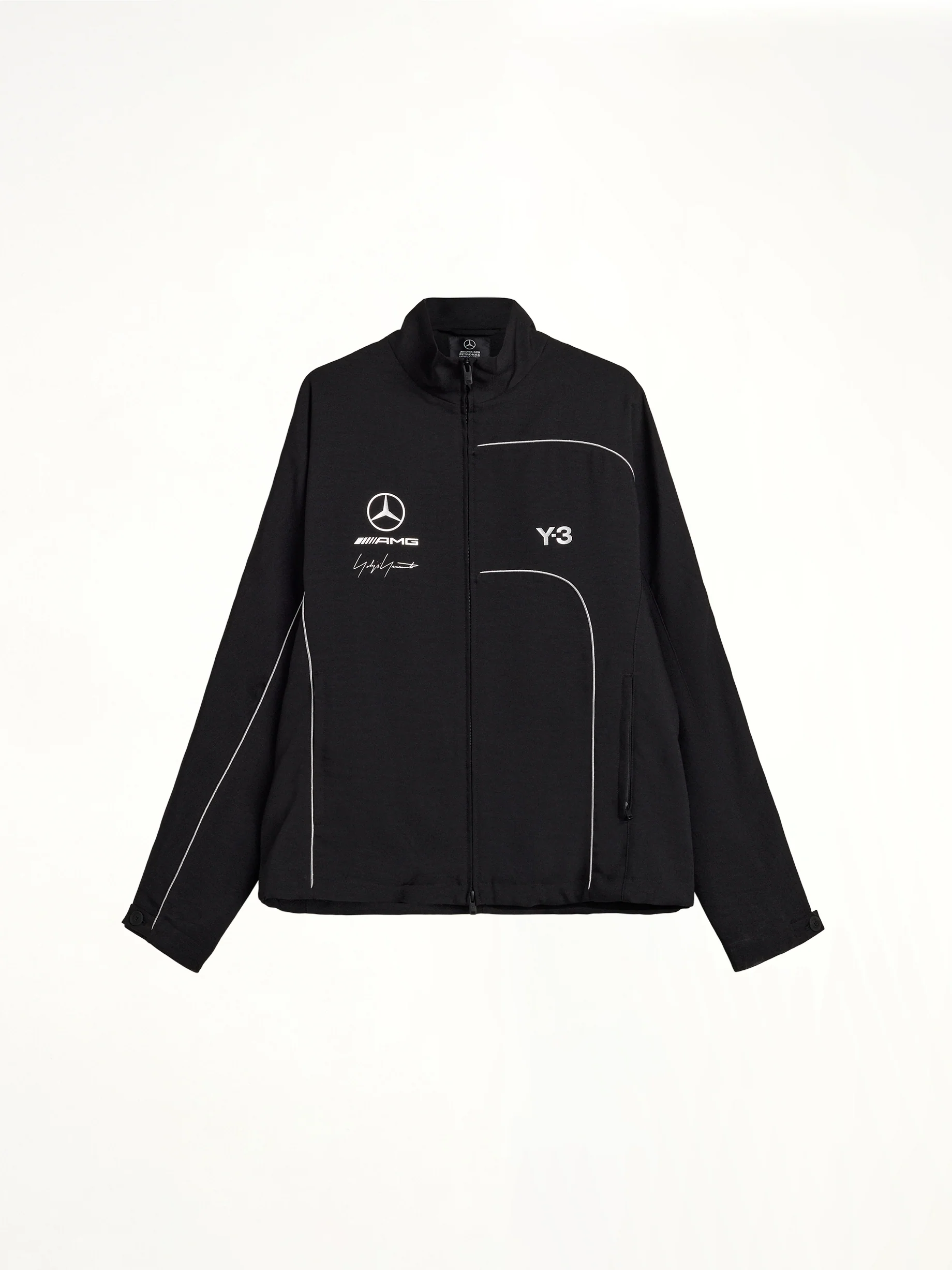 F1 Merch Team Jacket in Black - Image 2