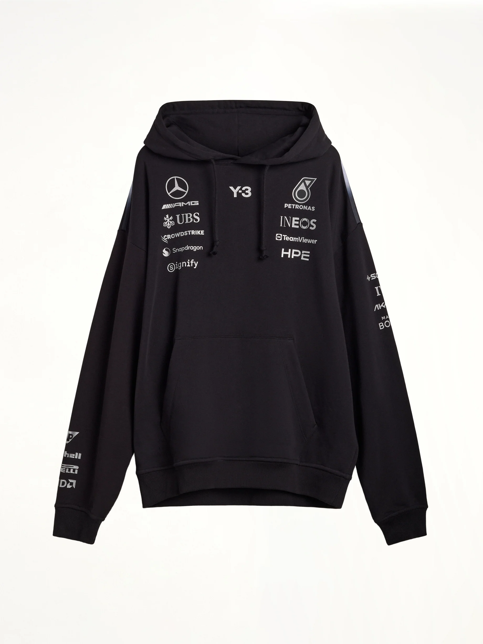 F1 Team Hoodie in Black - Image 2