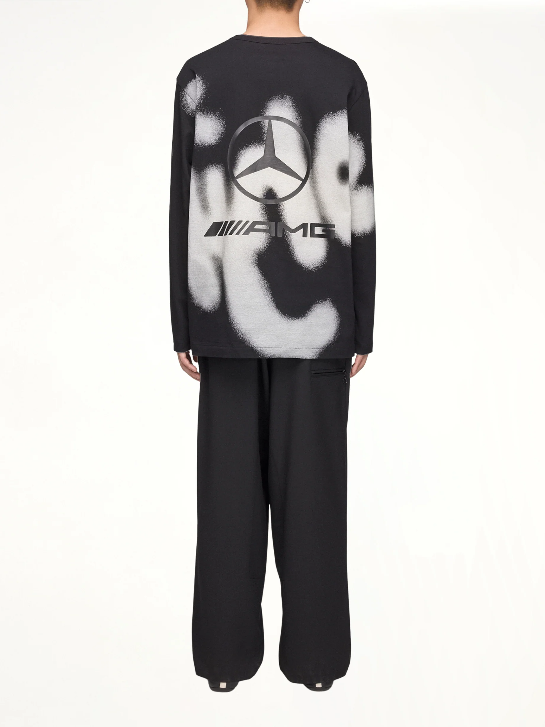 F1 Yohji LS T-Shirt in Black - Image 5