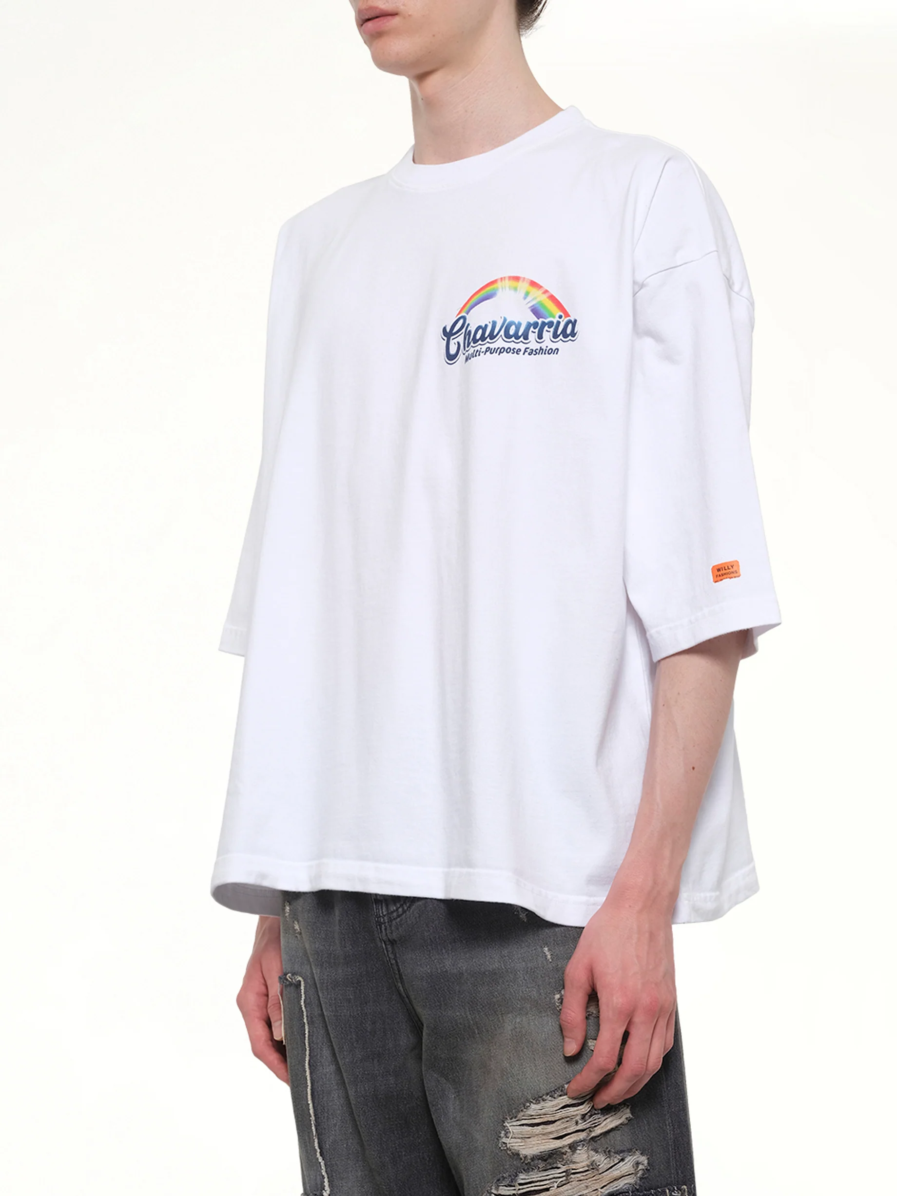 Fabuloso Buffalo T-Shirt in White - Image 3