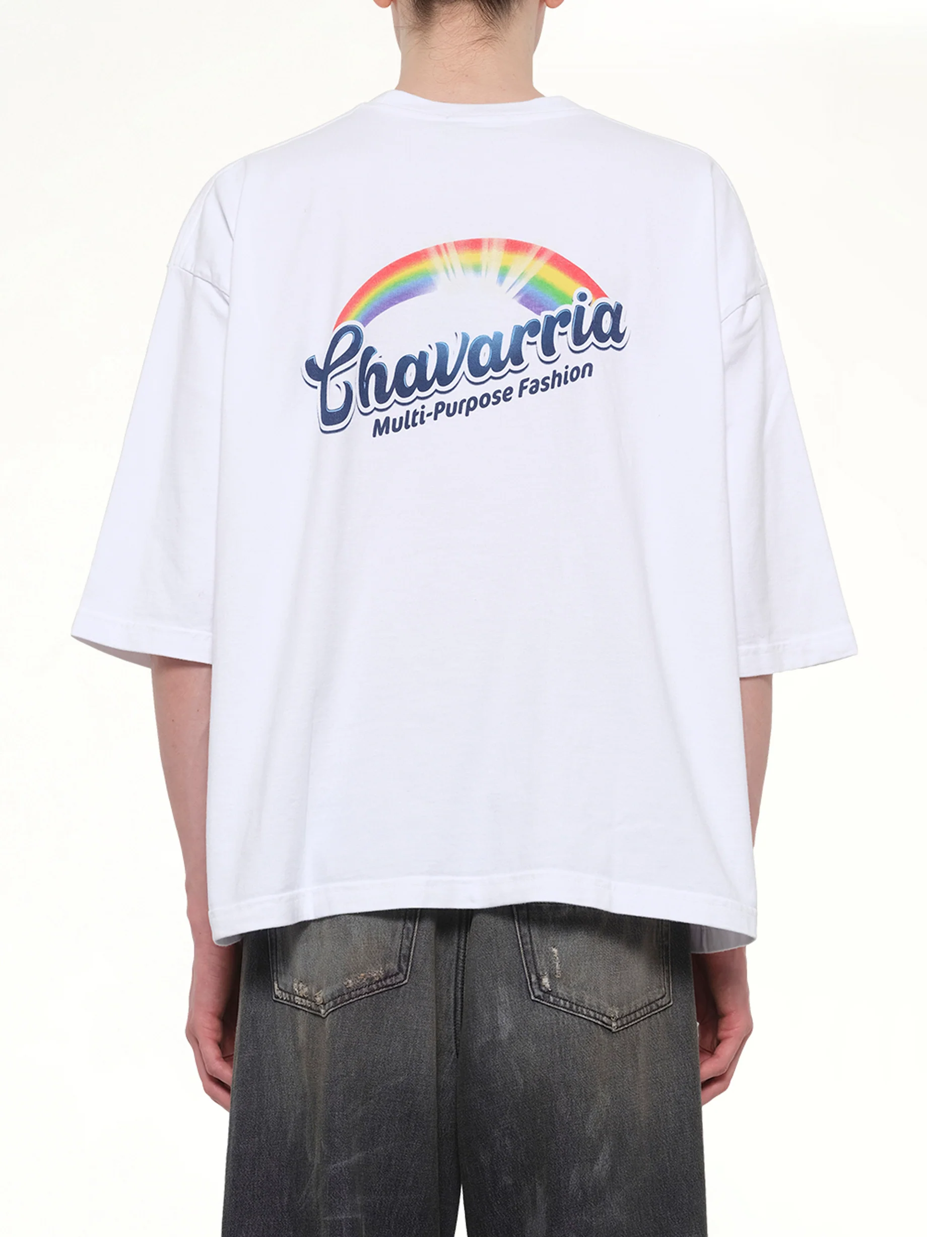 Fabuloso Buffalo T-Shirt in White - Image 5