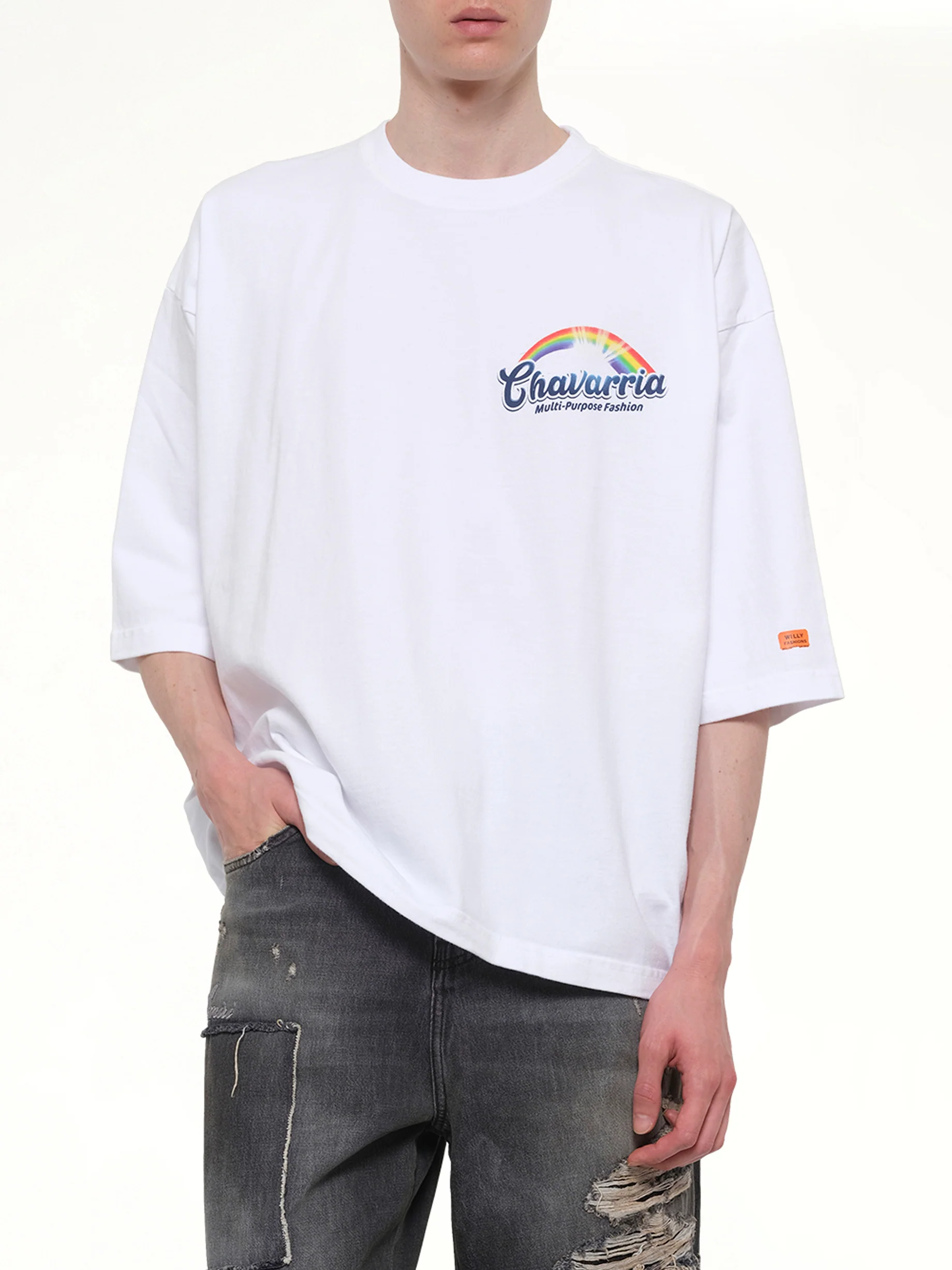Fabuloso Buffalo T-Shirt in White - Image 6