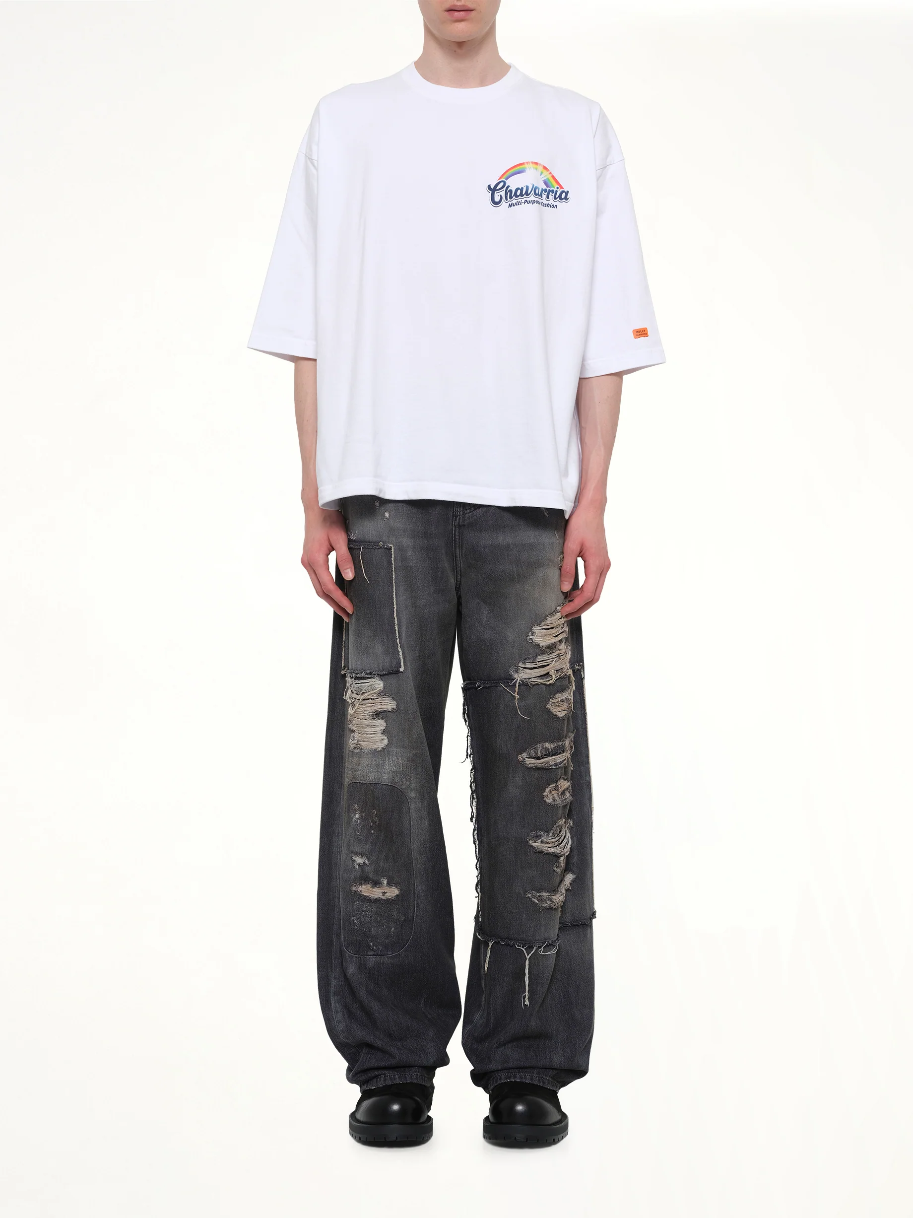 Fabuloso Buffalo T-Shirt in White - Image 7