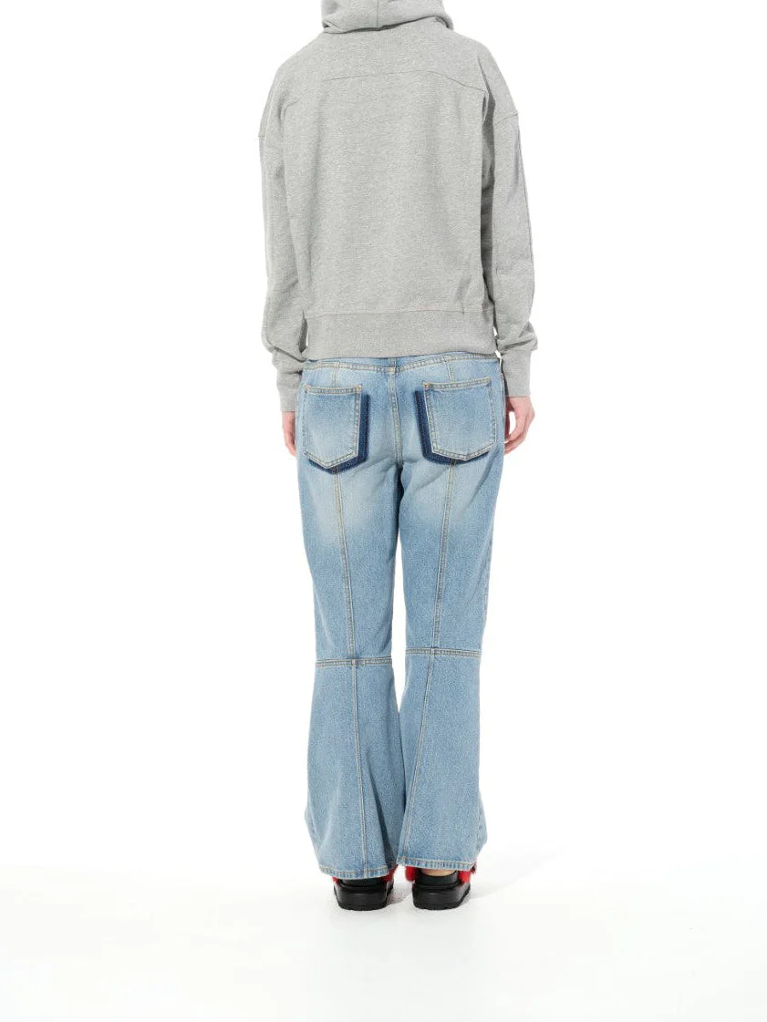 Faded Denim Pant in Denim - Image 3
