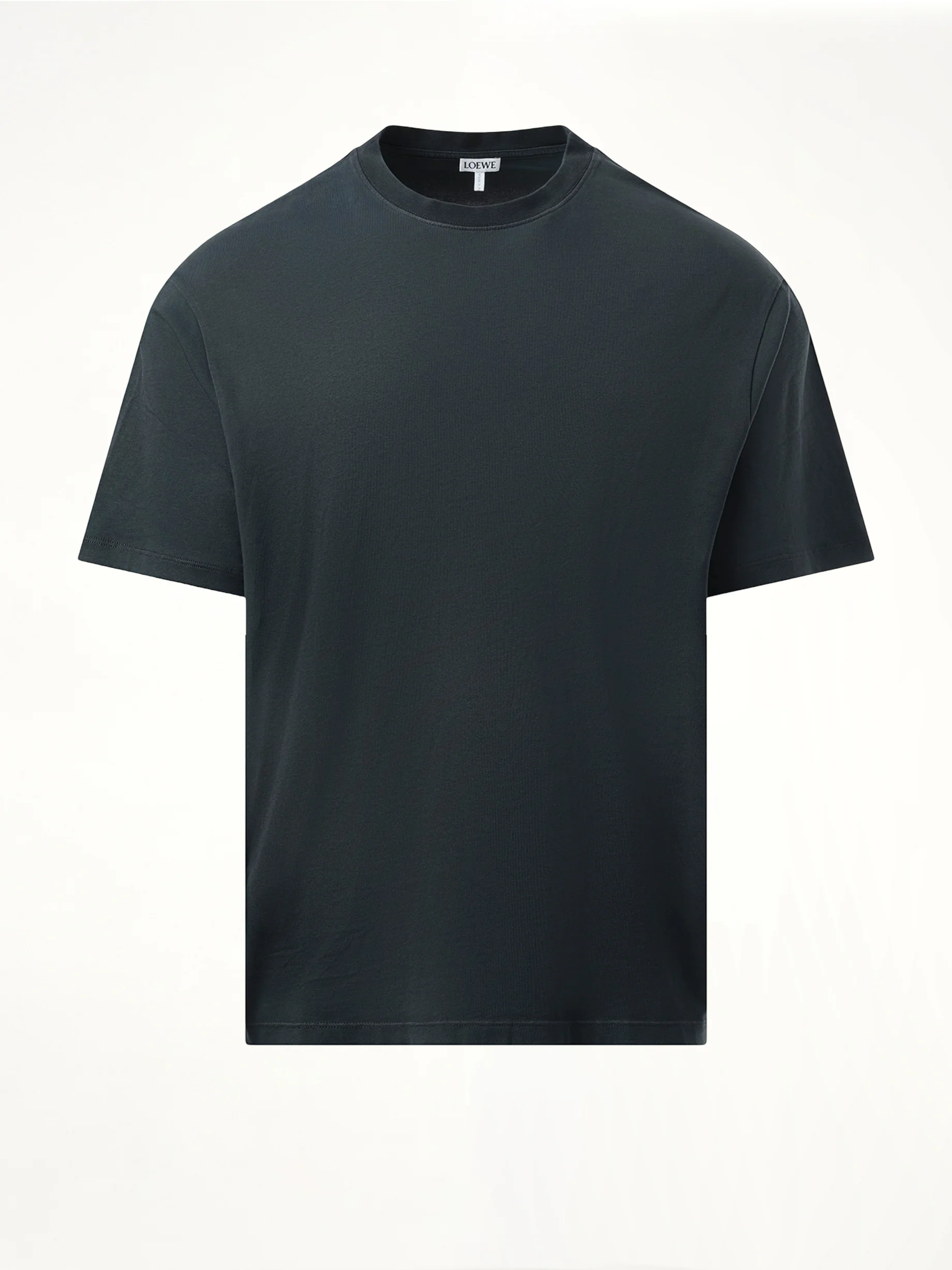 Faded Loose Fit T-Shirt in Black - Image 2