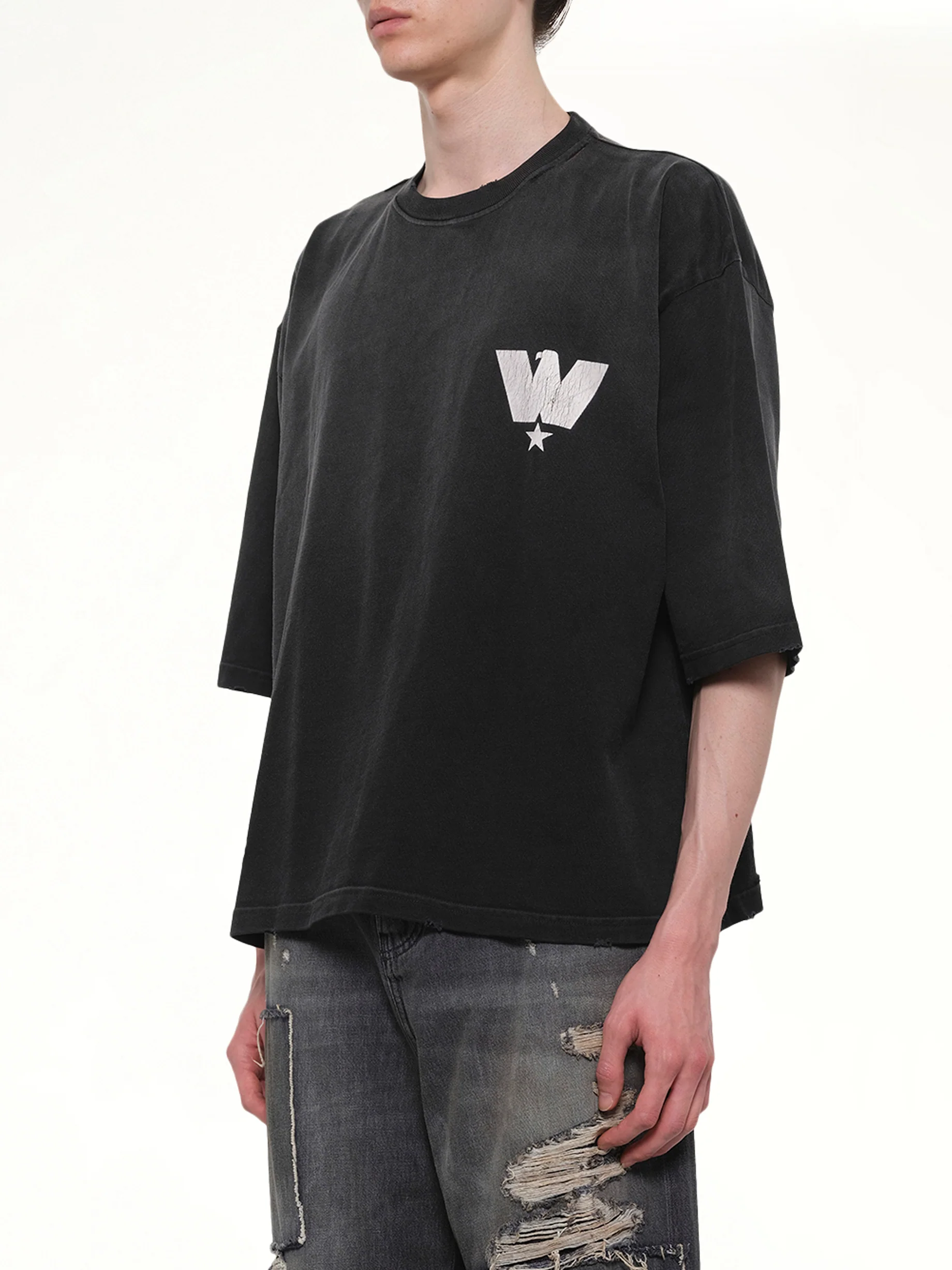 Fashion Service Association Buffalo T-Shirt in Black - Image 3