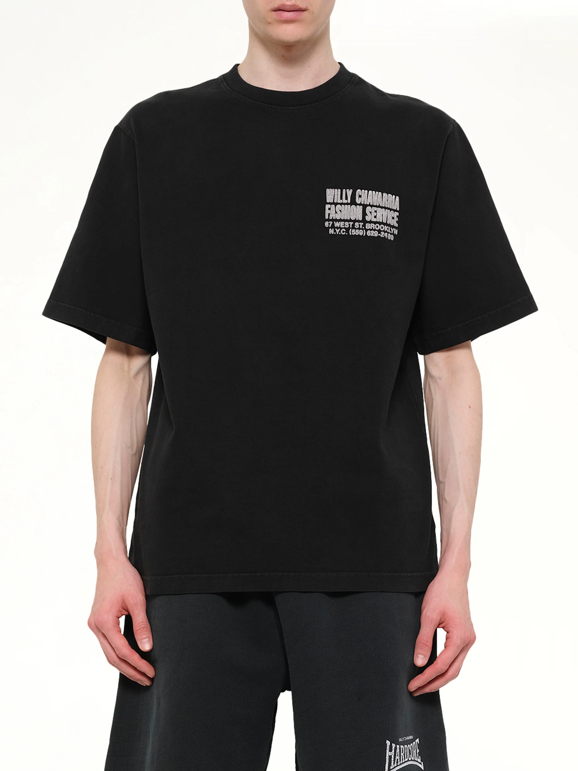 "Fashion Services" Standard T-Shirt in Black
