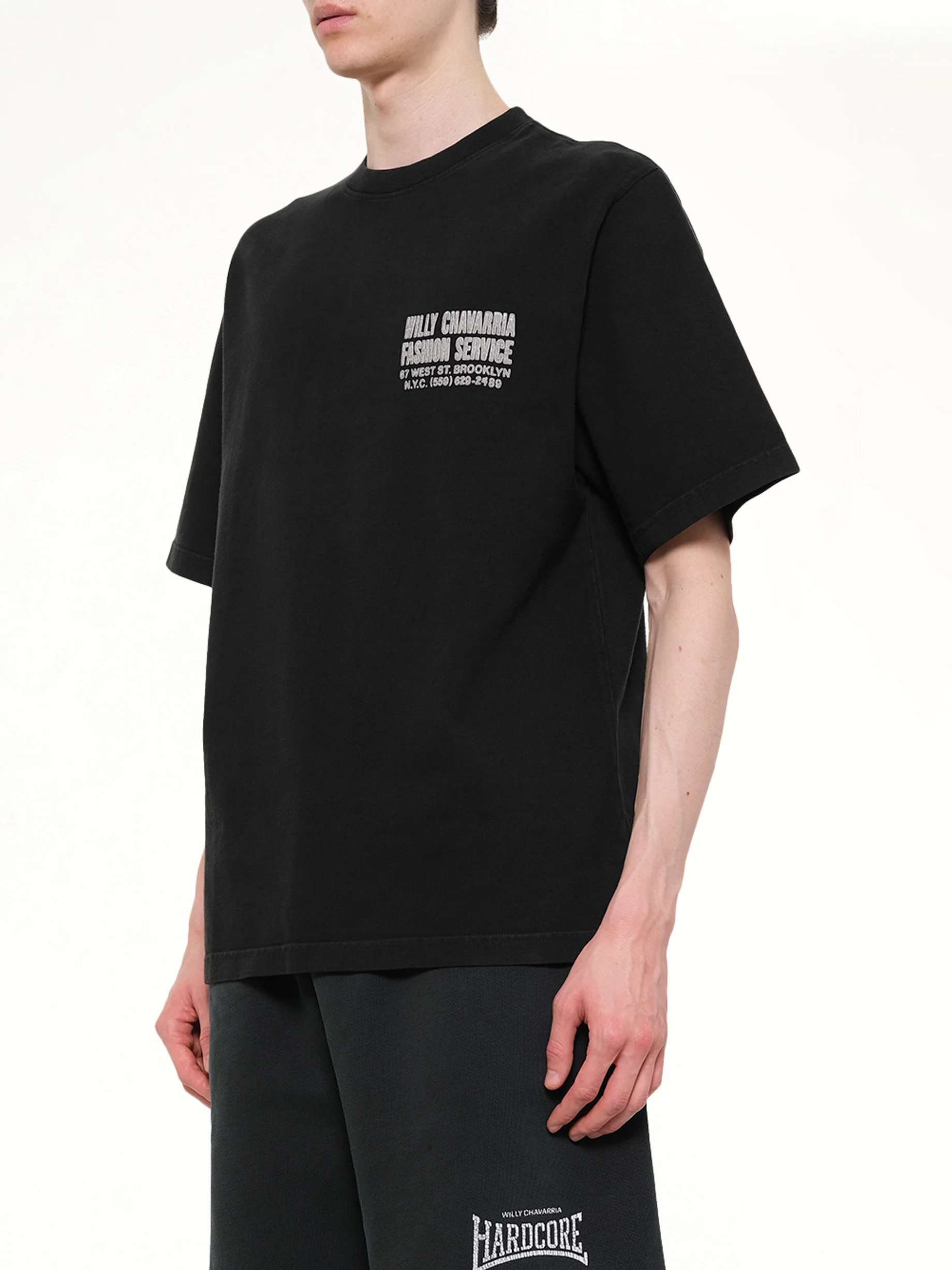 "Fashion Services" Standard T-Shirt in Black - Image 3