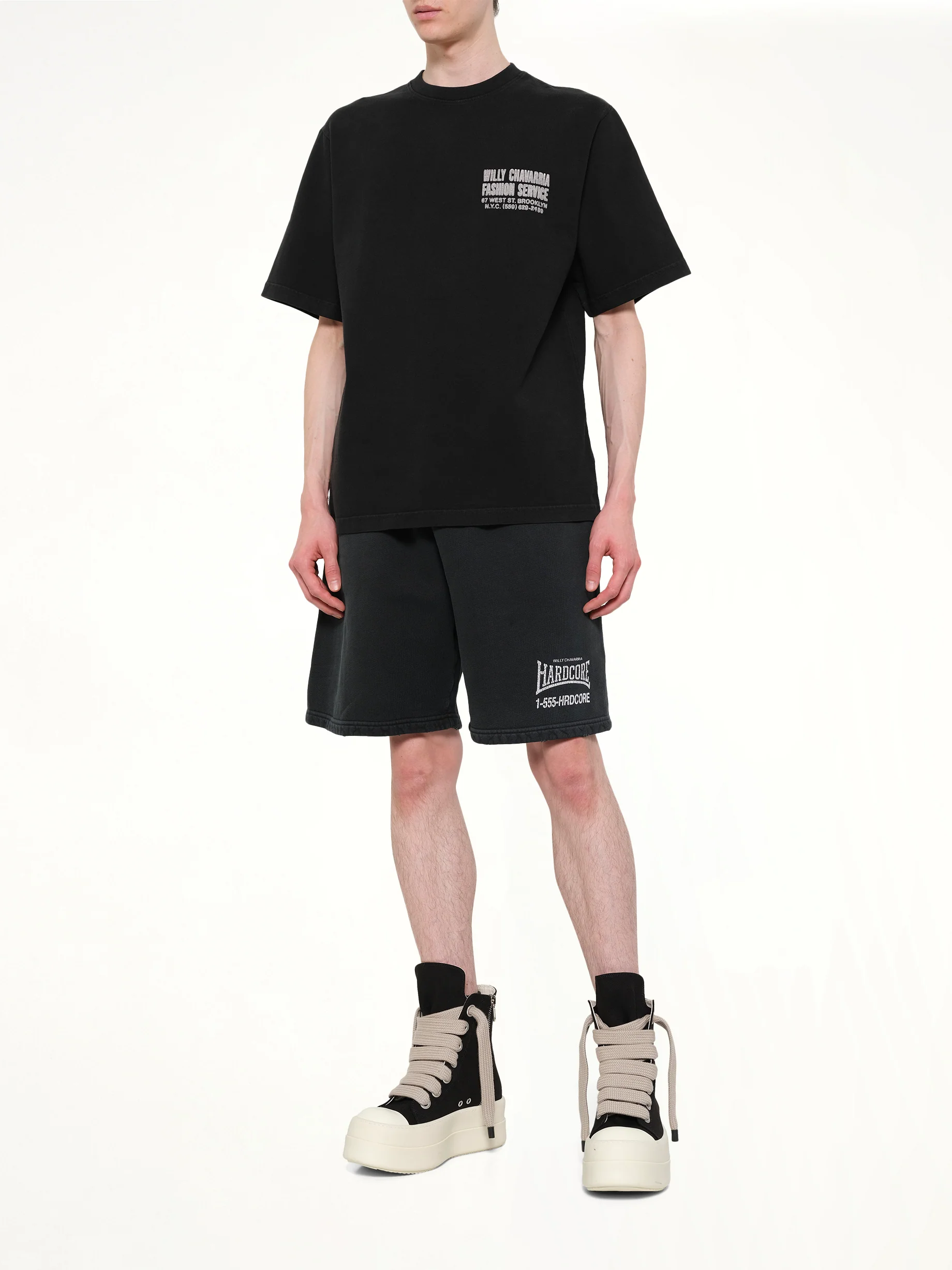 "Fashion Services" Standard T-Shirt in Black - Image 4