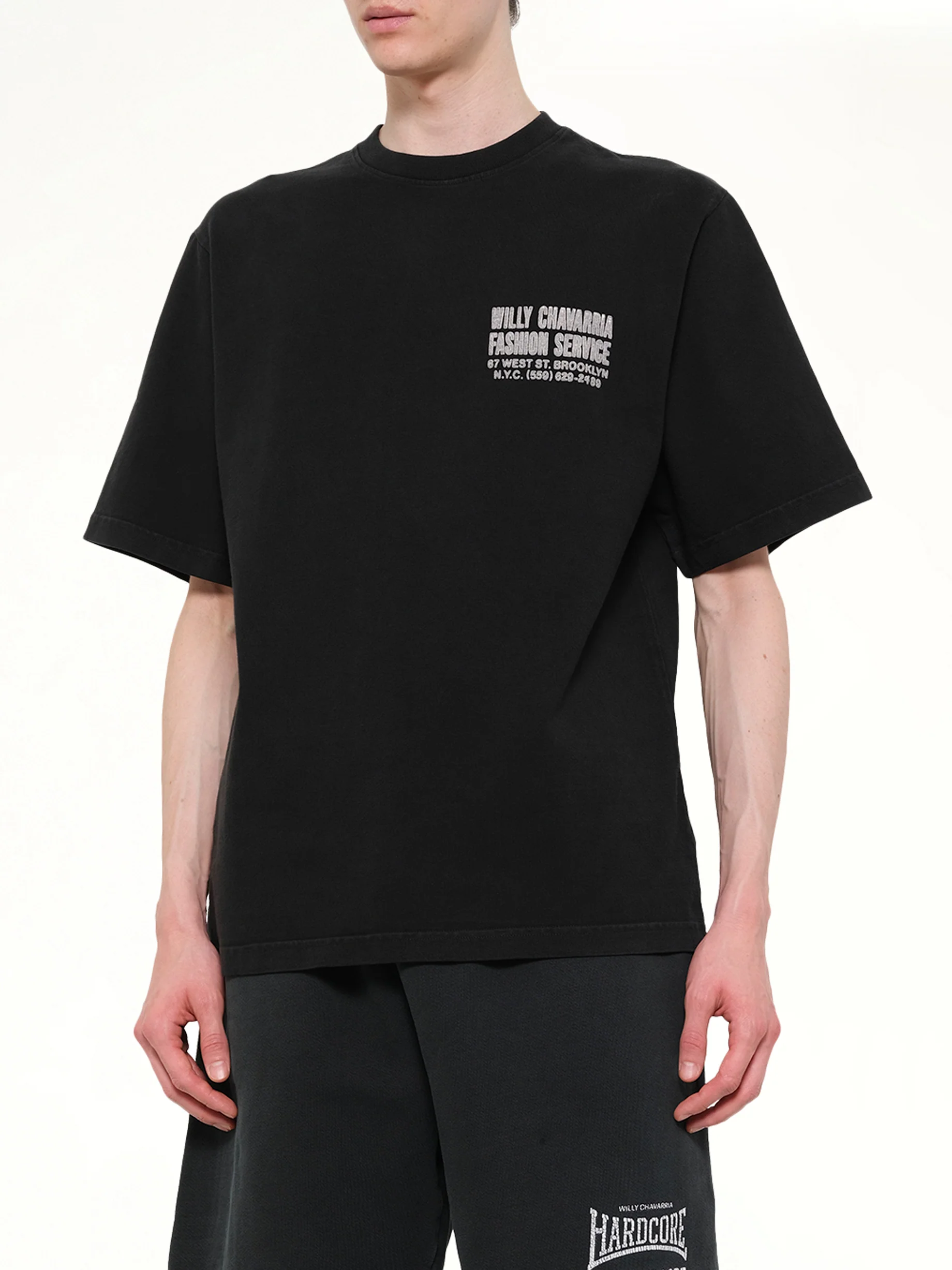 "Fashion Services" Standard T-Shirt in Black - Image 6