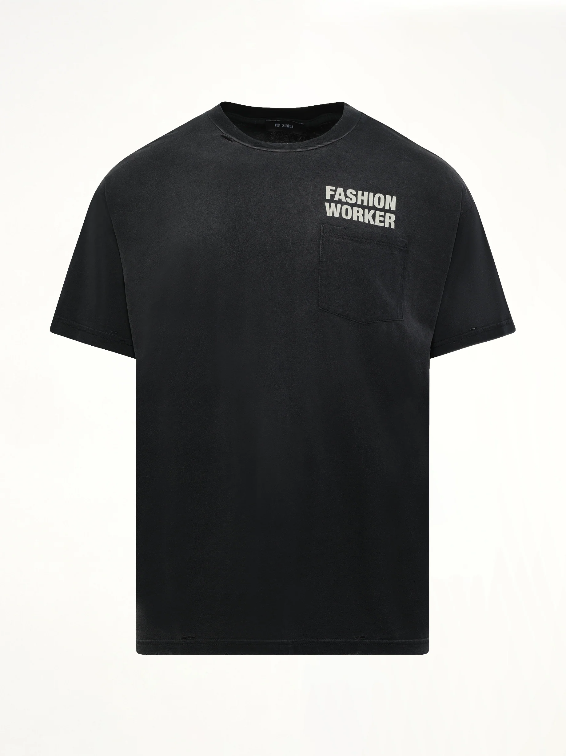 Fashion Worker Easy T-Shirt in Black - Image 2