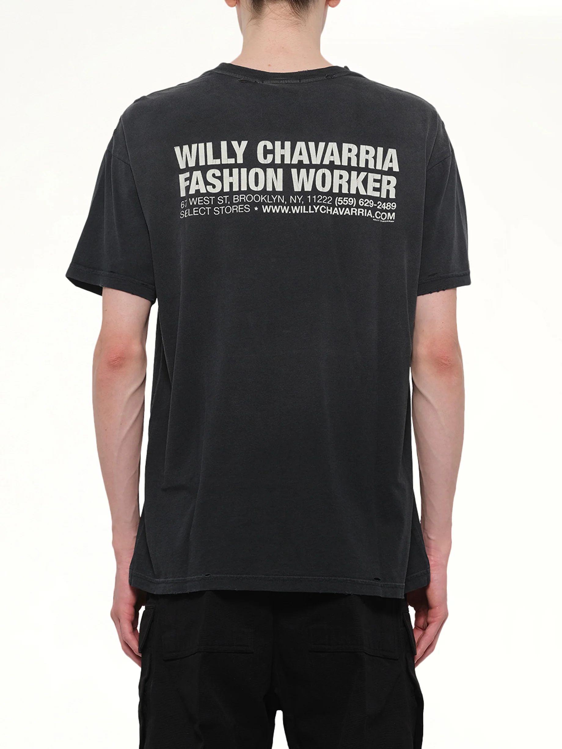 Fashion Worker Easy T-Shirt in Black - Image 5