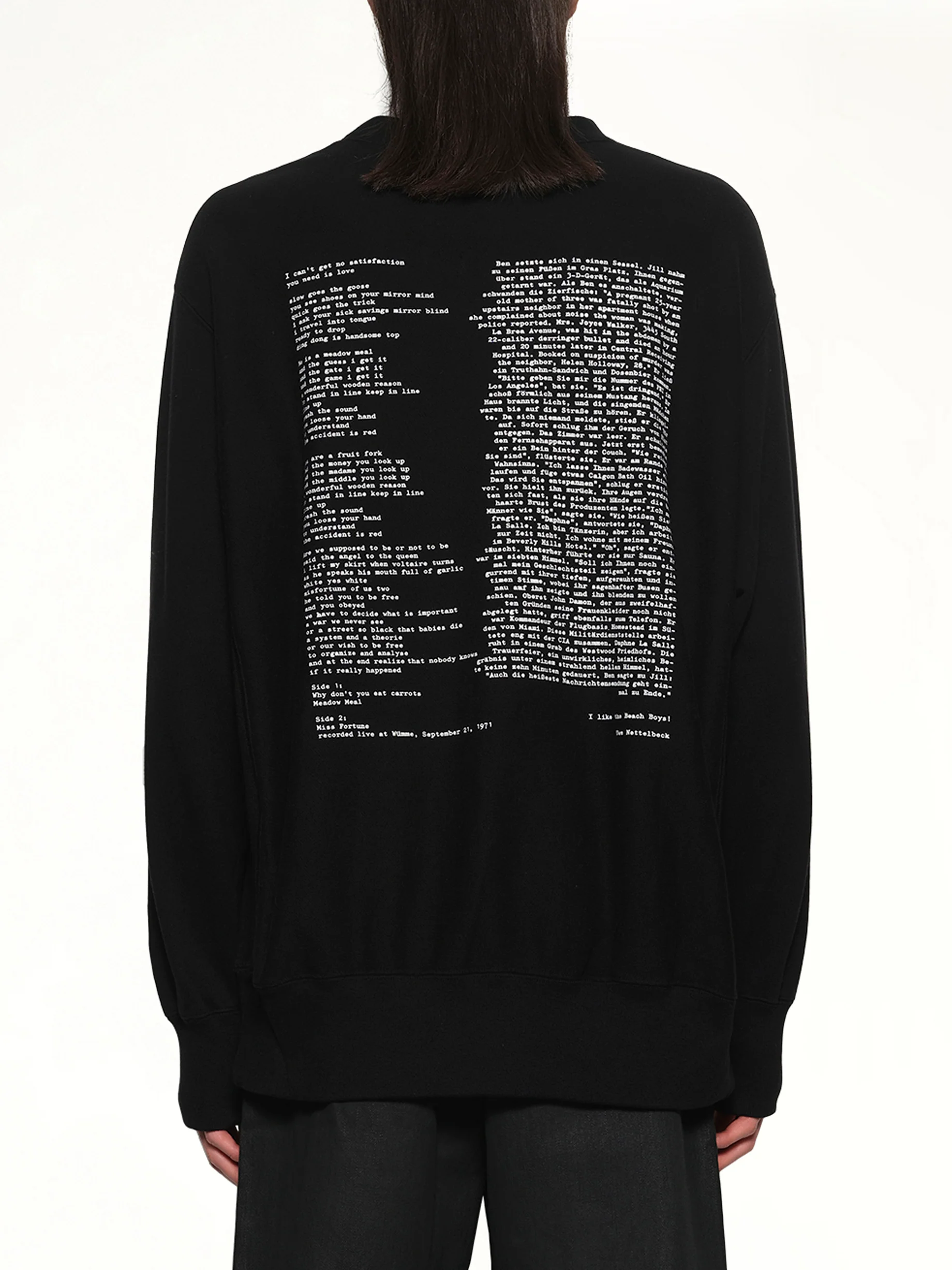 Faust Sweatshirt in Black - Image 5