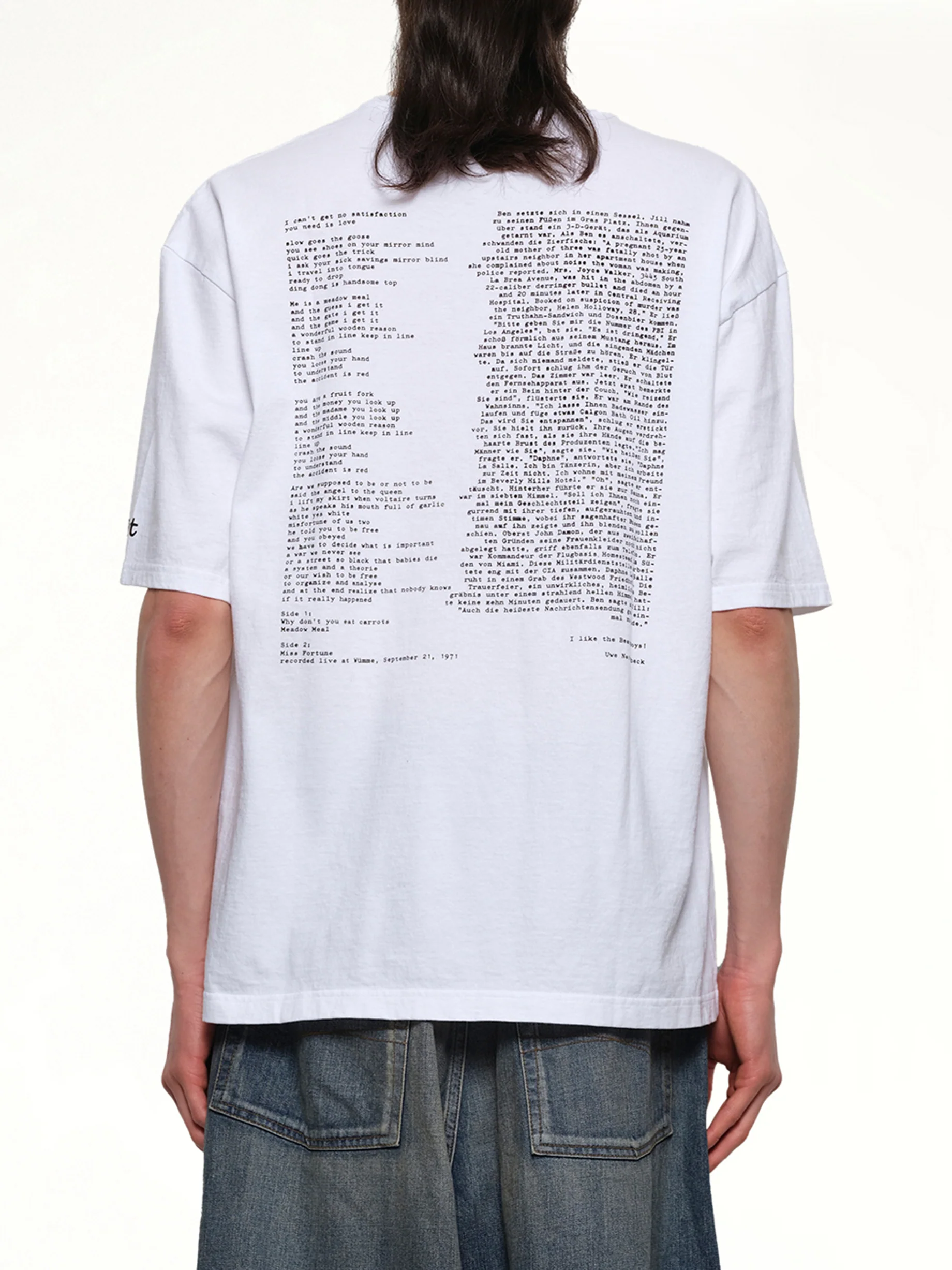 Faust T-Shirt in White - Image 5