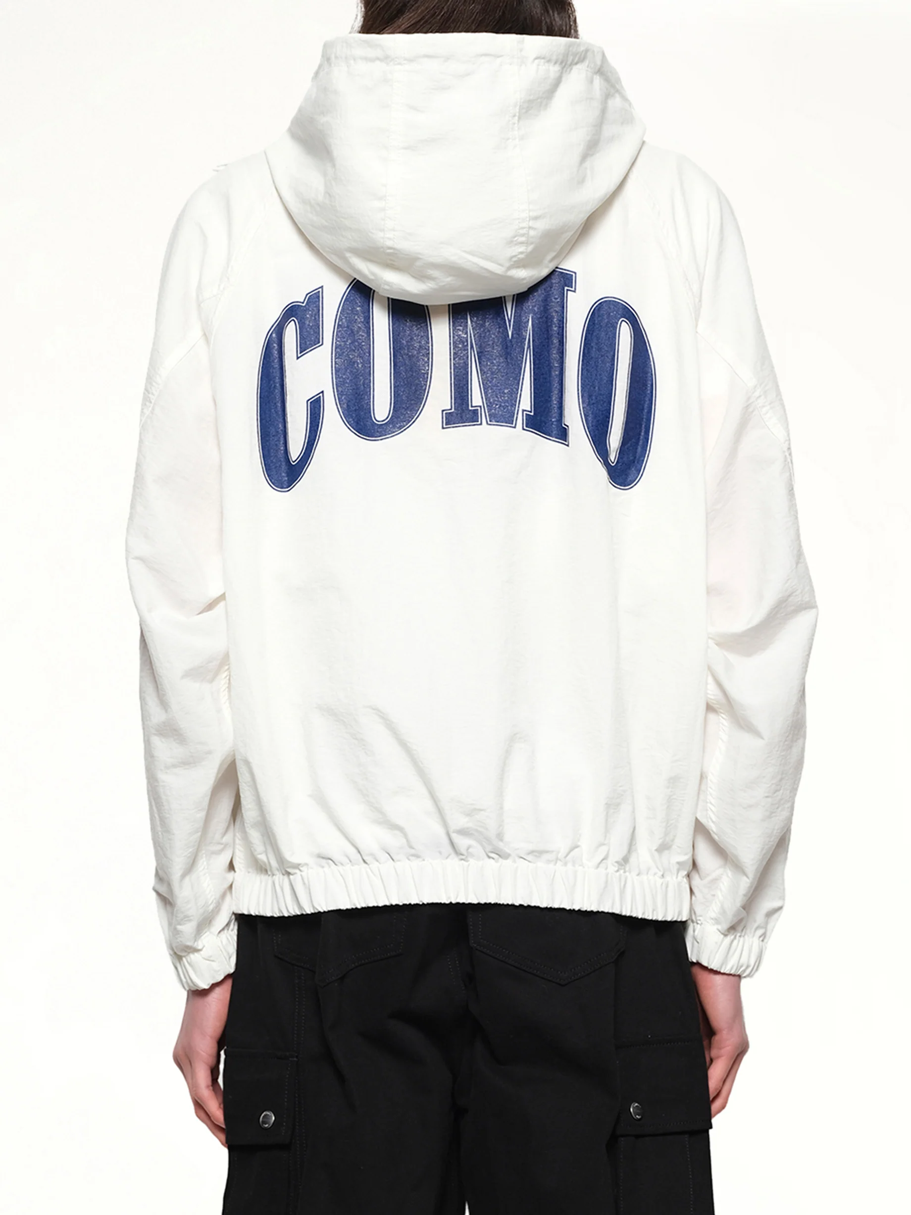 FC Como Track Jacket in White - Image 5