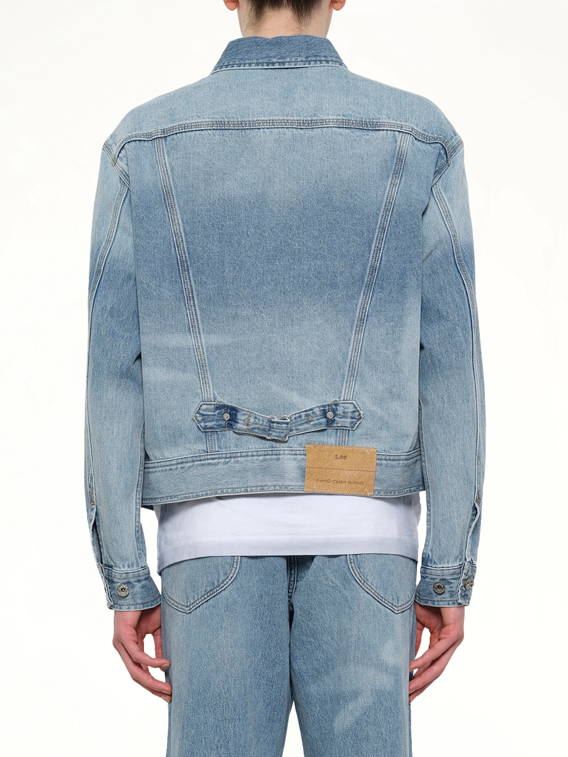 FCW x Lee Denim Jacket in Light Shade - Image 5