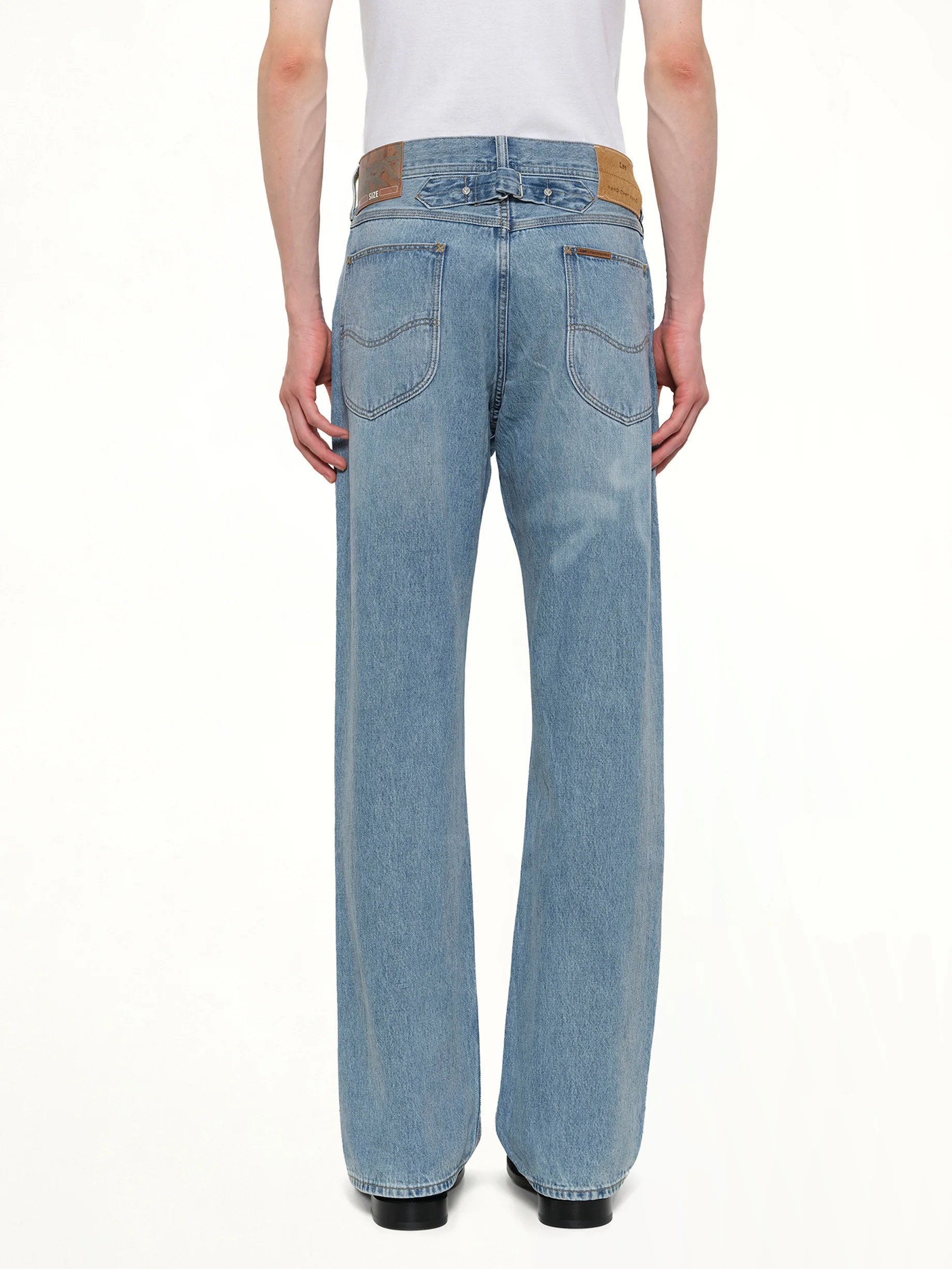 FCW x Lee Straight Jeans in Light Shade - Image 5