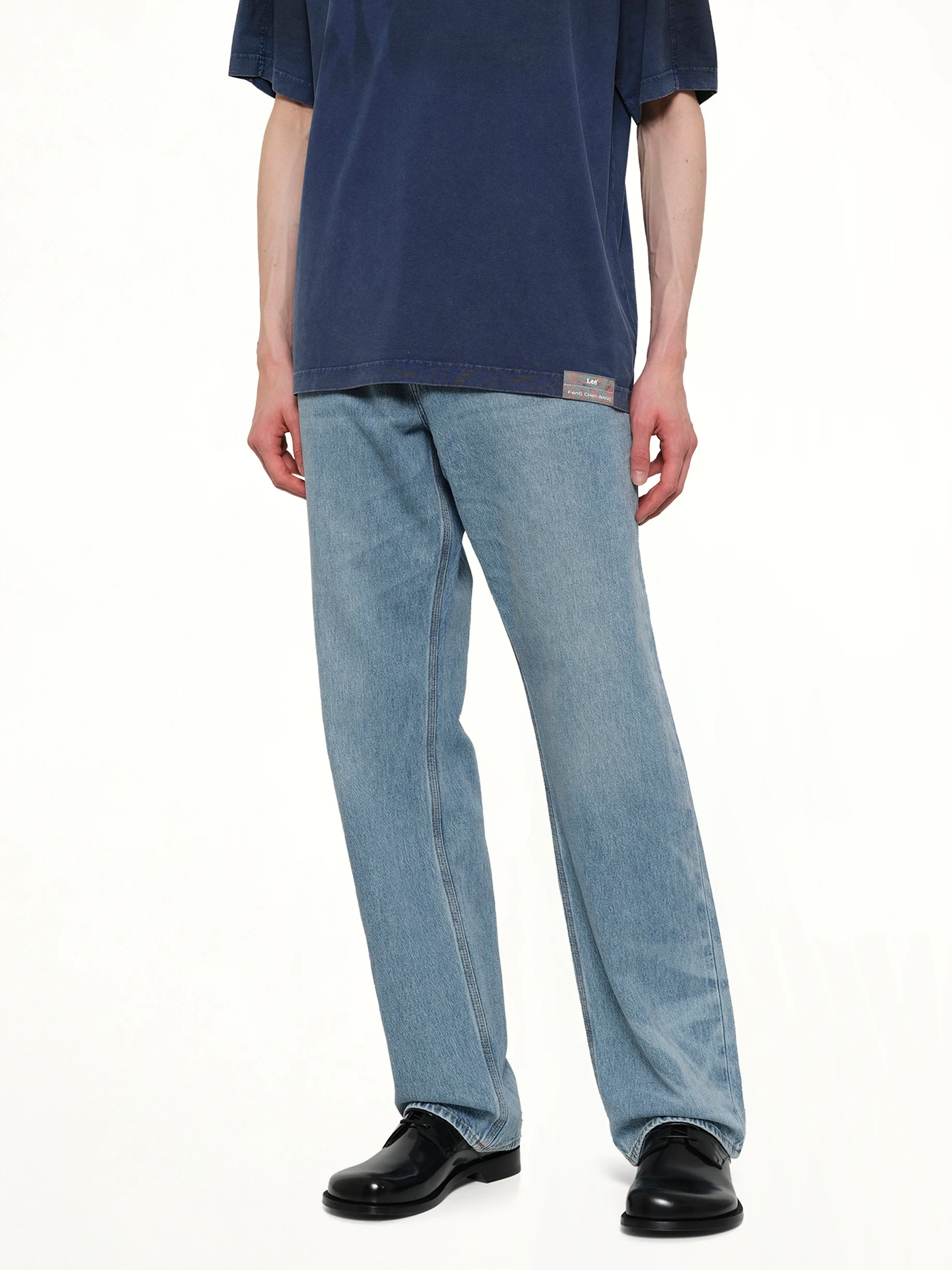 FCW x Lee Straight Jeans in Light Shade - Image 6