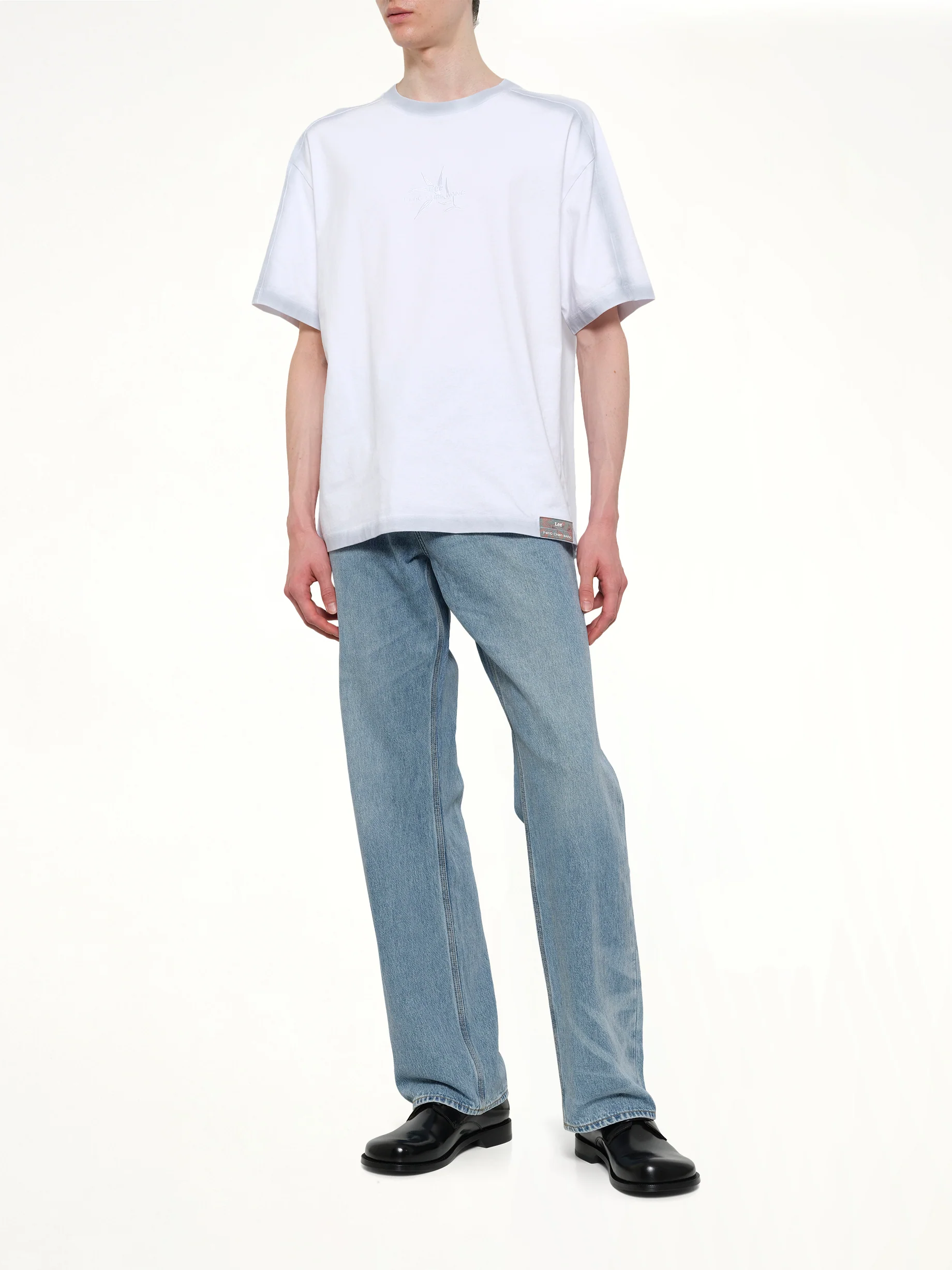 FCW x Lee T-Shirt in White - Image 4