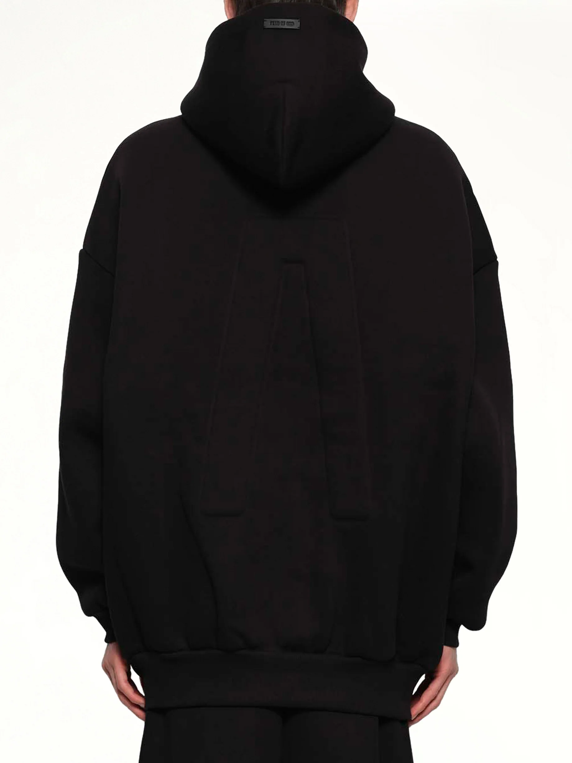 Zip Hoodie in Black - Image 5