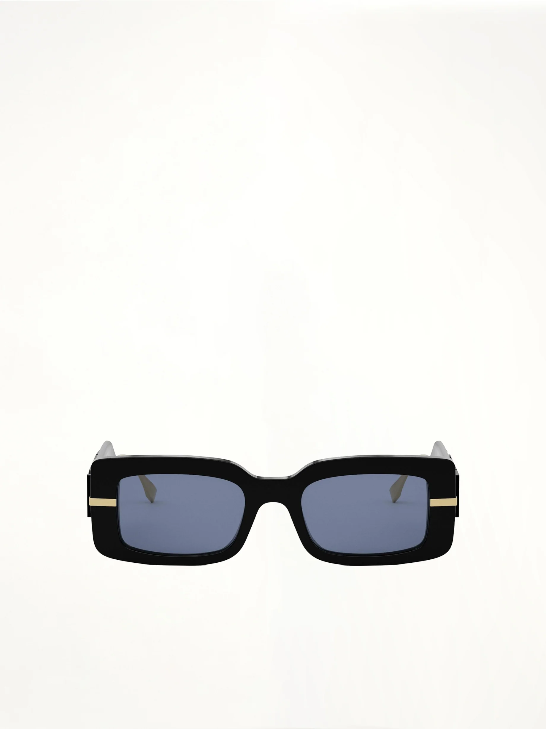 Fendi FE40133I 5101V Acetate Sunglasses in Black/Gold - Image 2