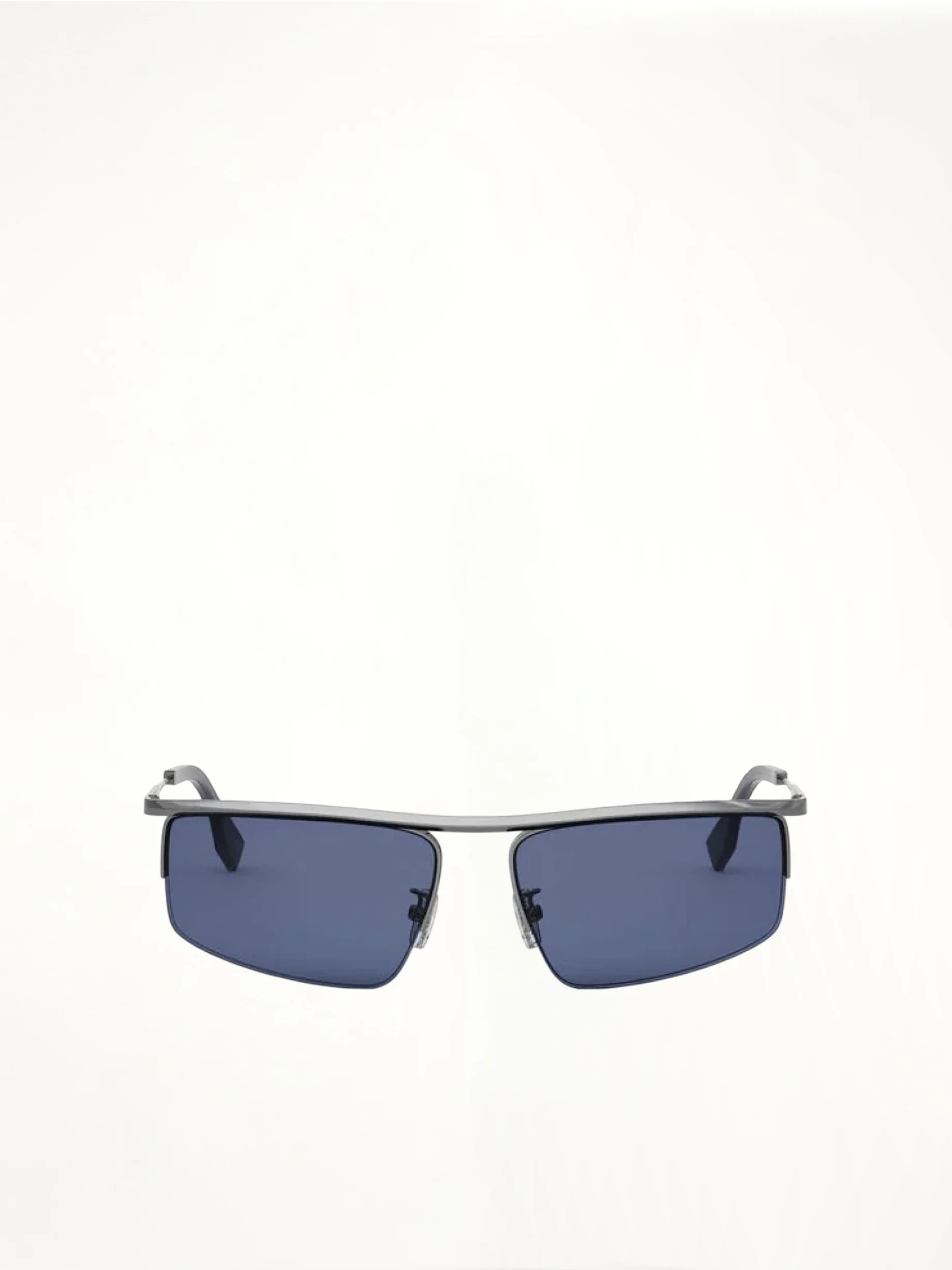 Fendi FE40141U 6012V Metal Sunglasess in Grey/Blue - Image 2