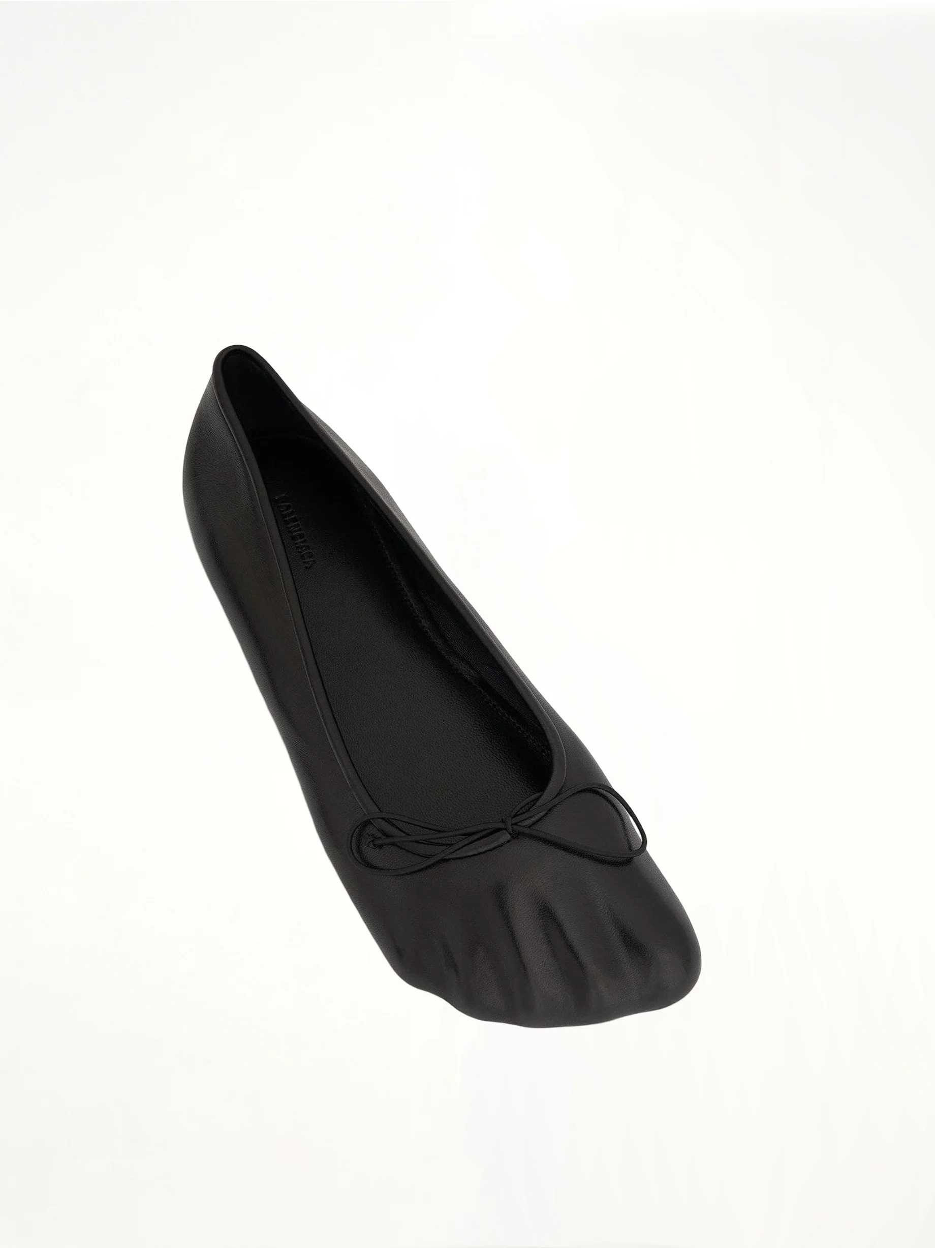Fetish Pump Flat in Black - Image 4