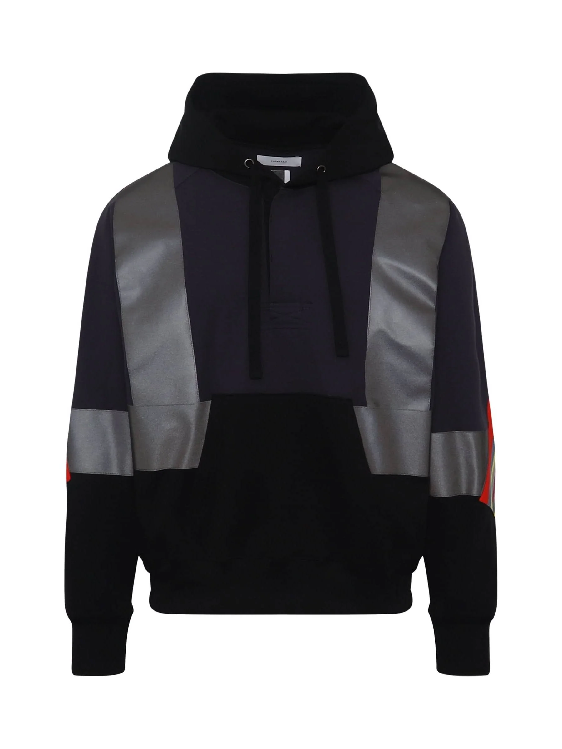 Fireman Rib Hoodie in Black - Image 4