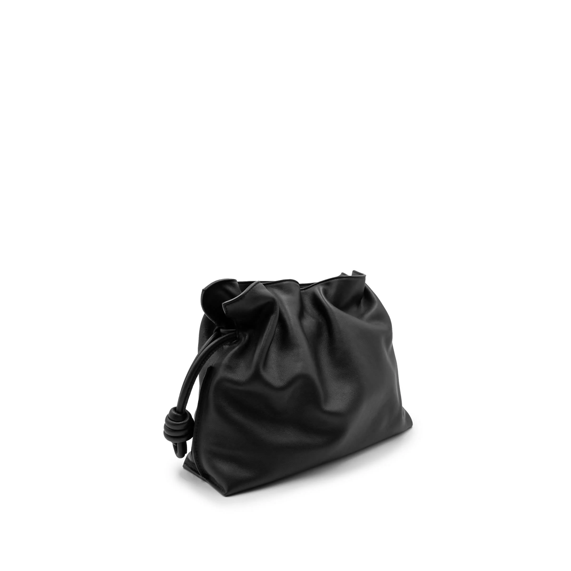 Flamenco Clutch in Nappa Calfskin in Black - Image 3
