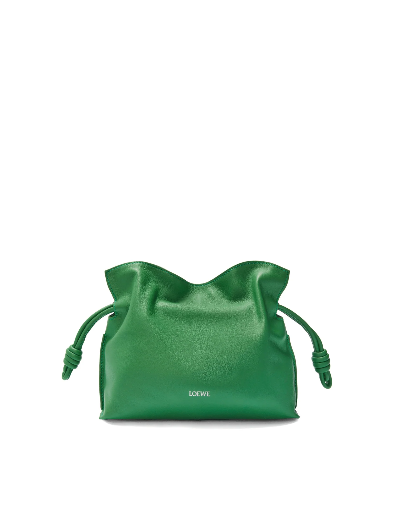 Flamenco Clutch Mini Bunnies in Tropical Green