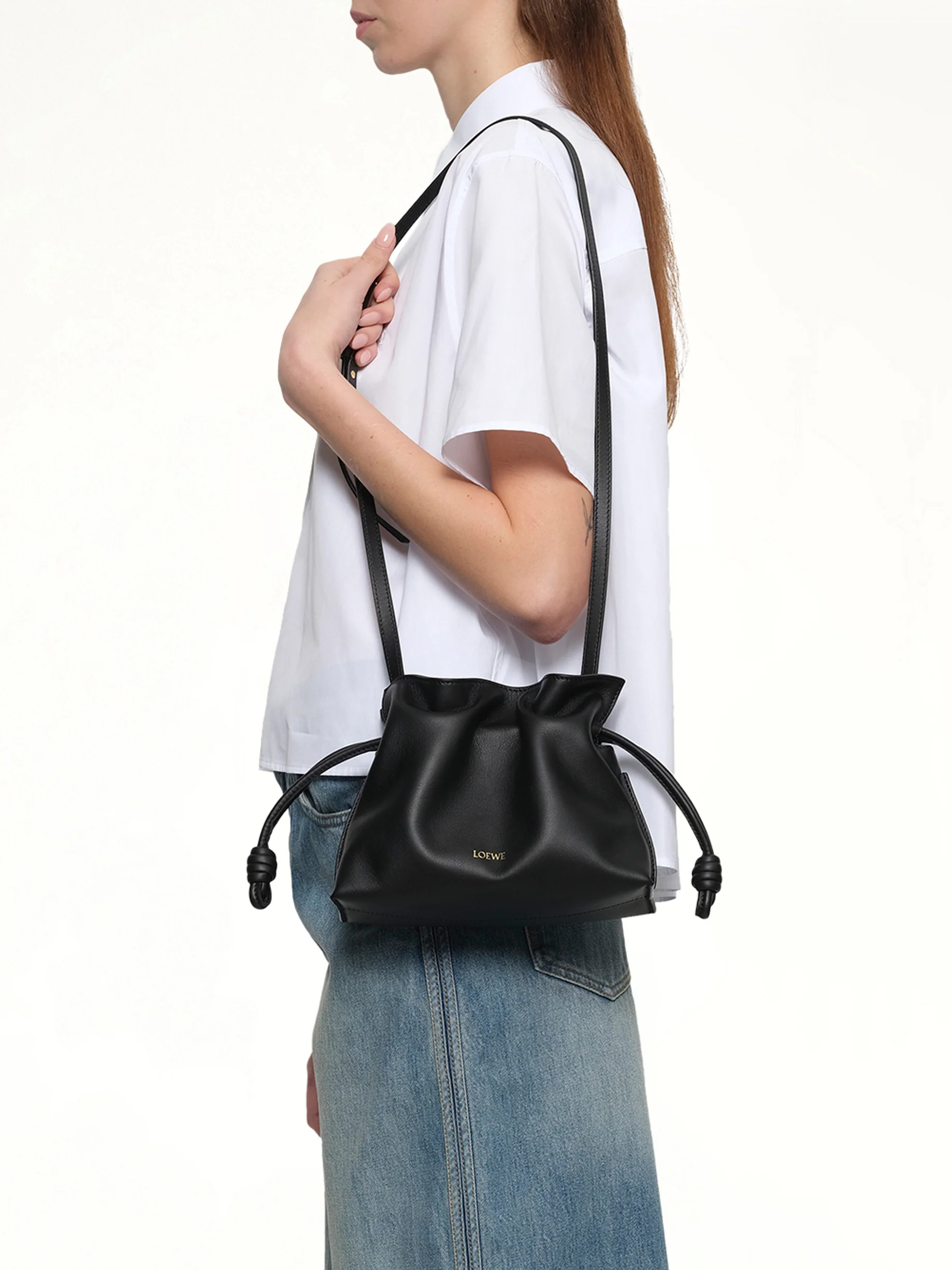 Flamenco Clutch Mini in Black - Image 4