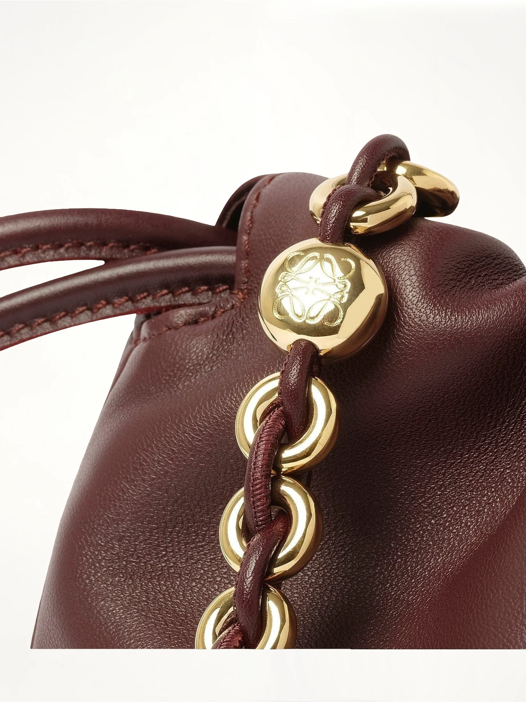 Flamenco Purse in Dark Burgundy - Image 9